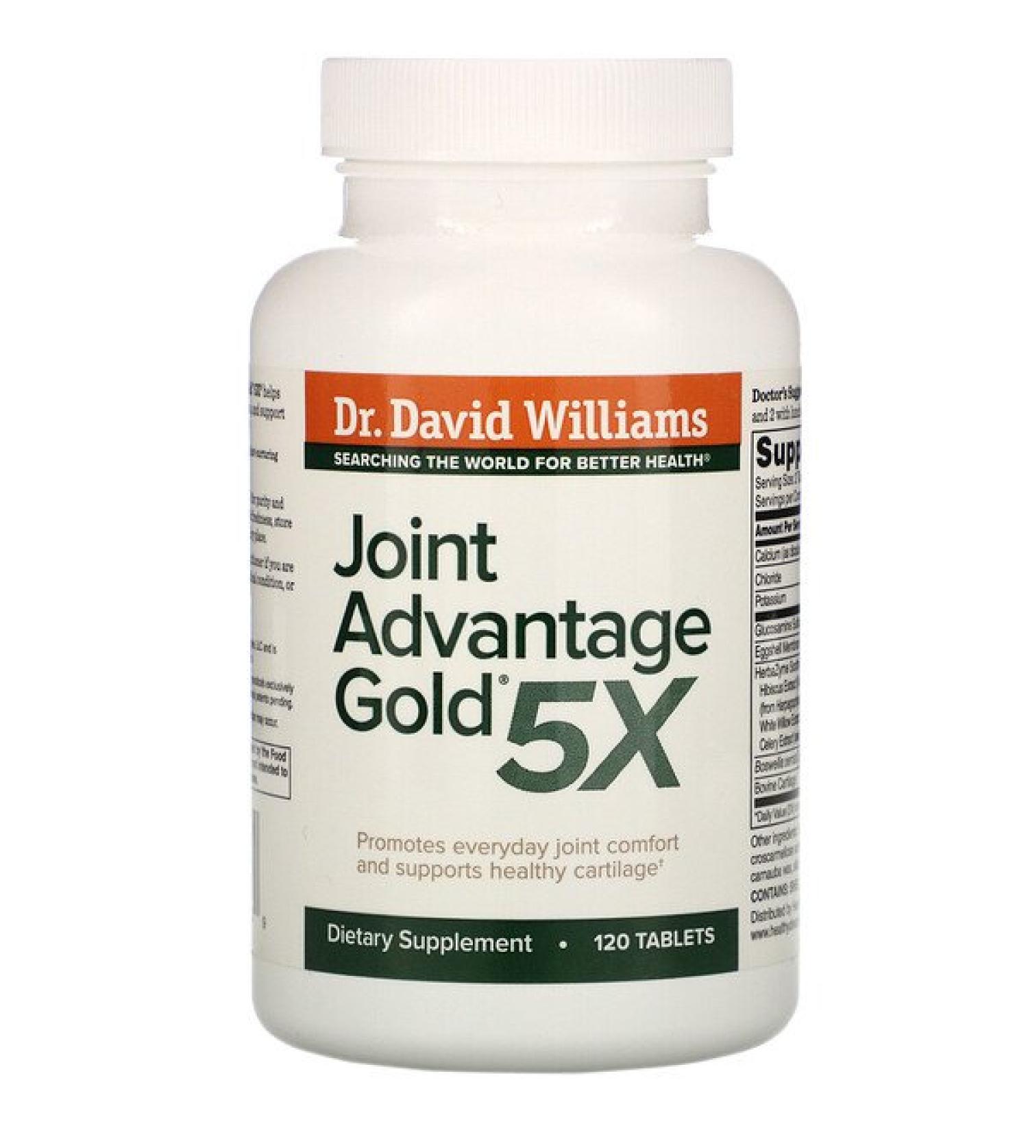 Dr. Williams Joint Advantage Gold 5X 120 Tablets
