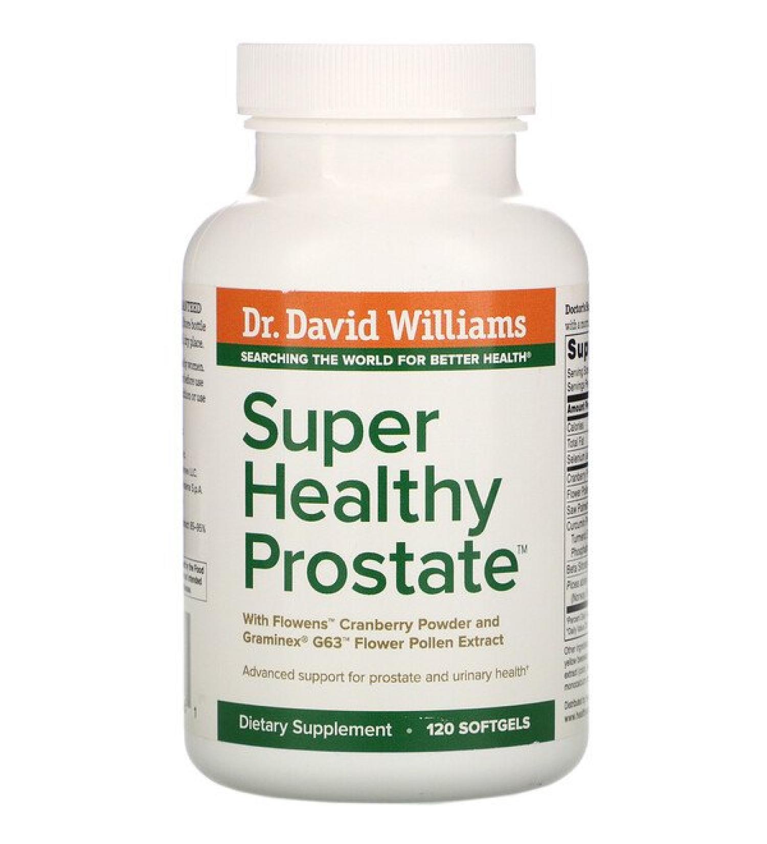 Dr. Williams Super Healthy Prostate 120 Softgels