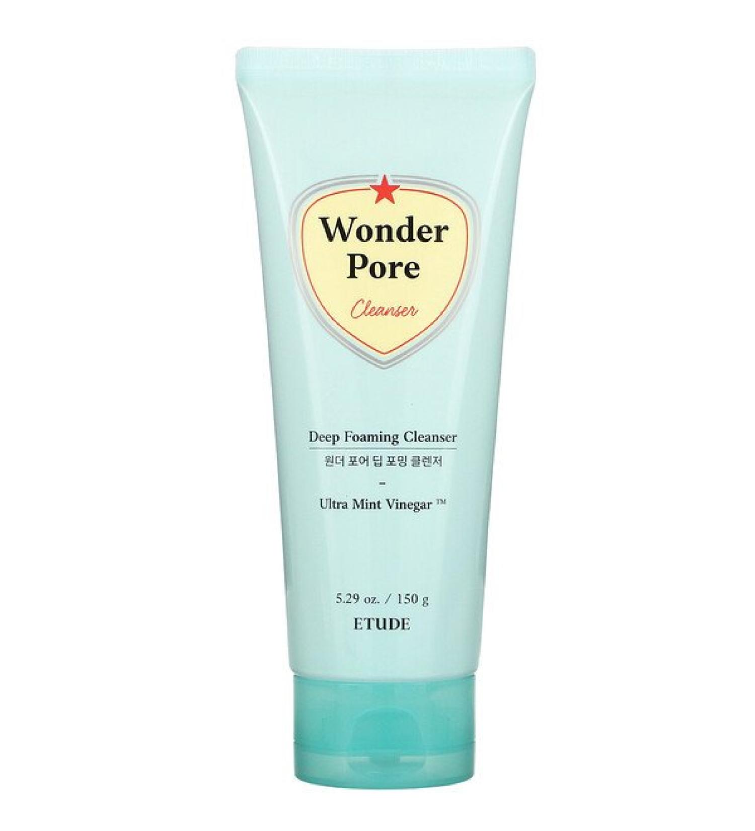 Etude House Wonder Pore Deep Foaming Cleanser 5.29 oz (150 g)