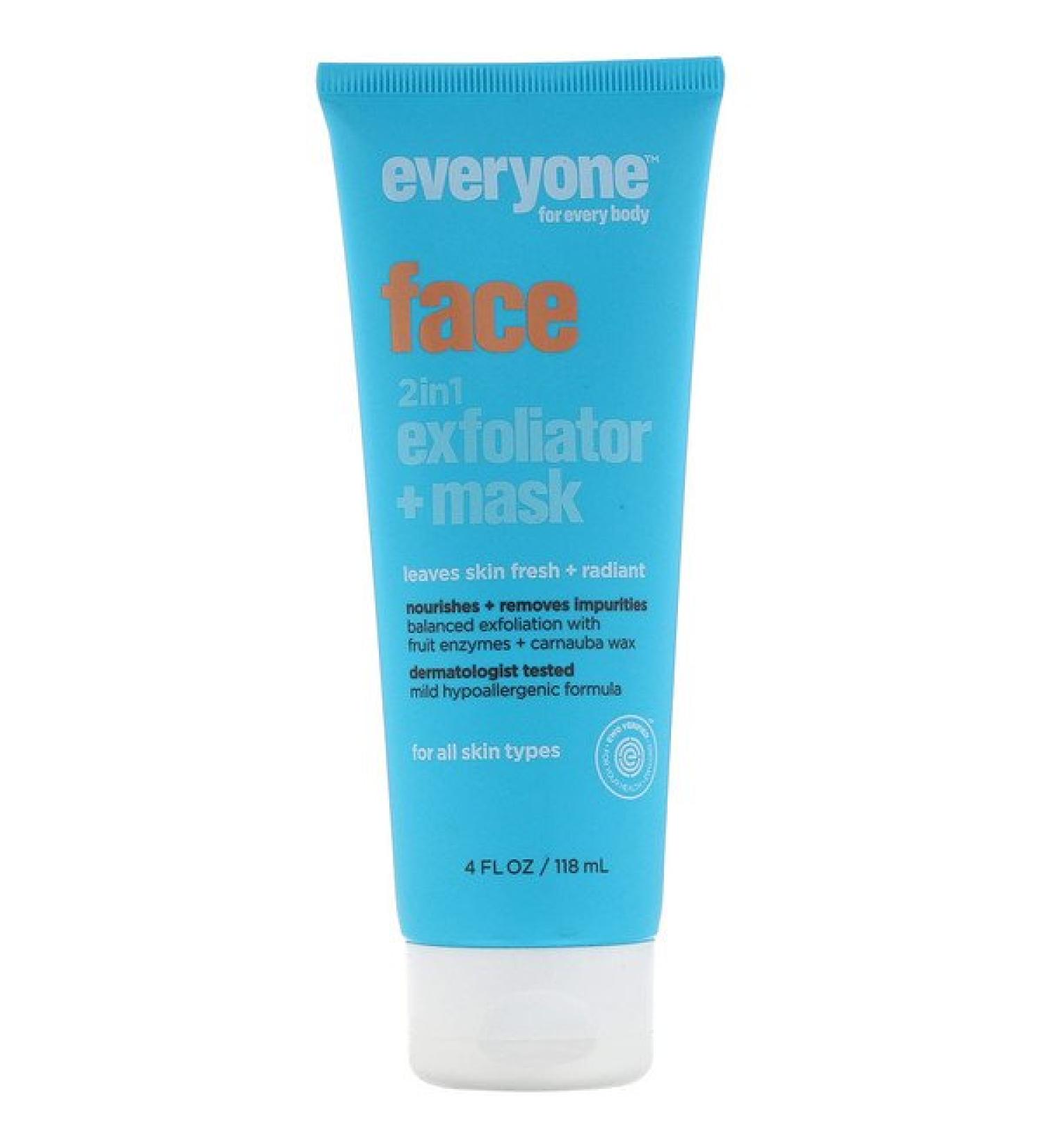Everyone Face 2 in 1 Exfoliator + Mask 4 fl oz (118 ml)