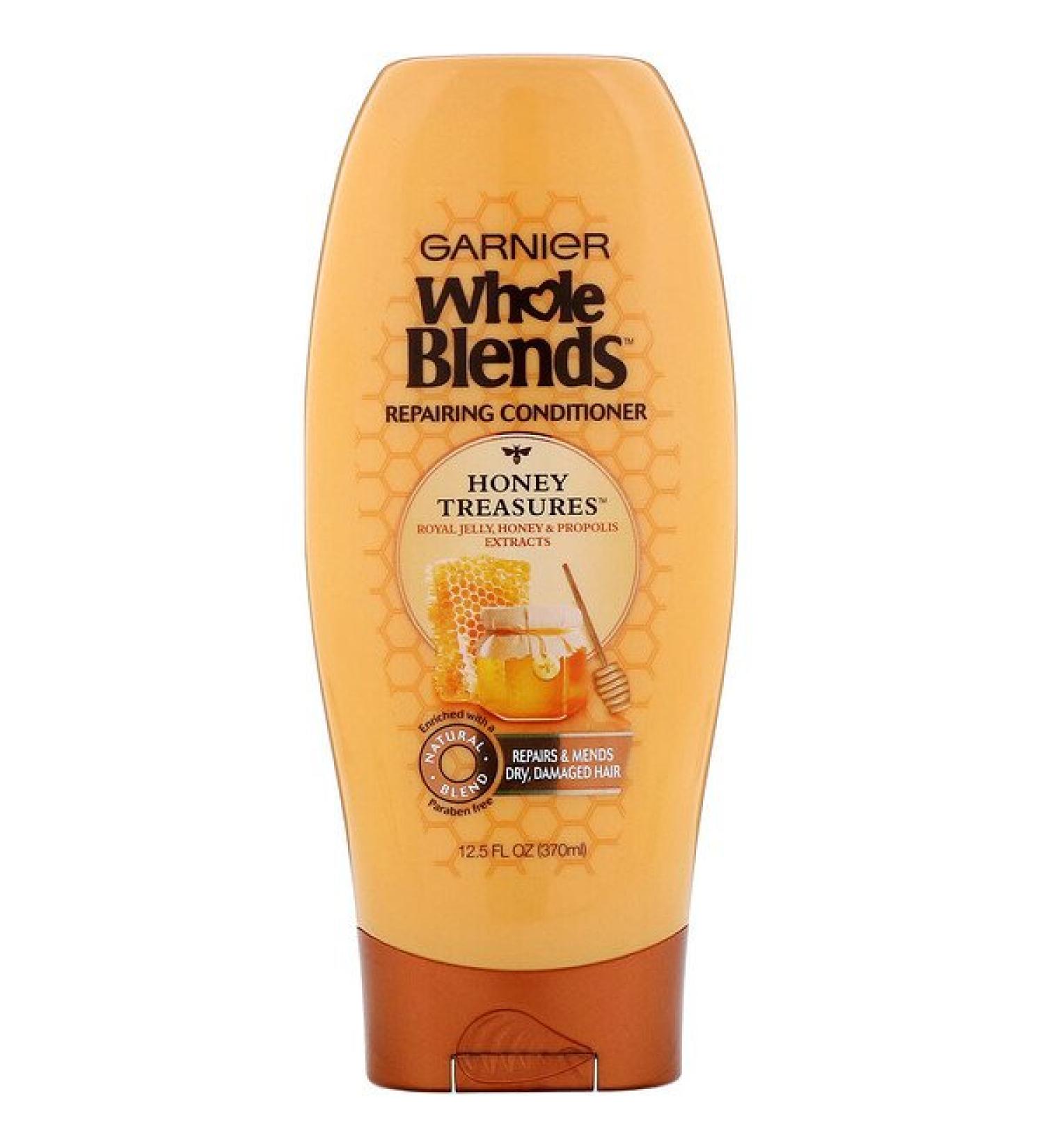 Garnier Whole Blends Honey Treasures Repairing Conditioner 12.5 fl oz (370 ml)
