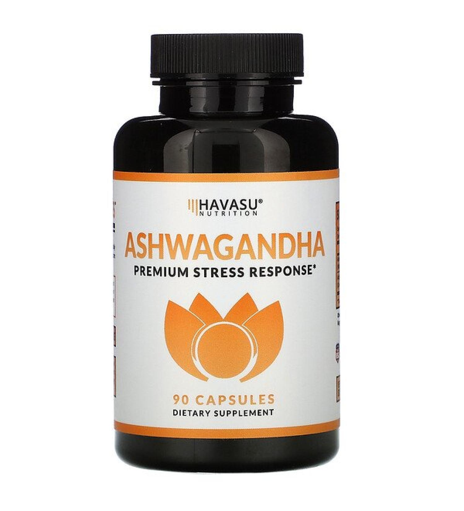 Havasu Nutrition Ashwagandha Premium Stress Response  90 Capsules