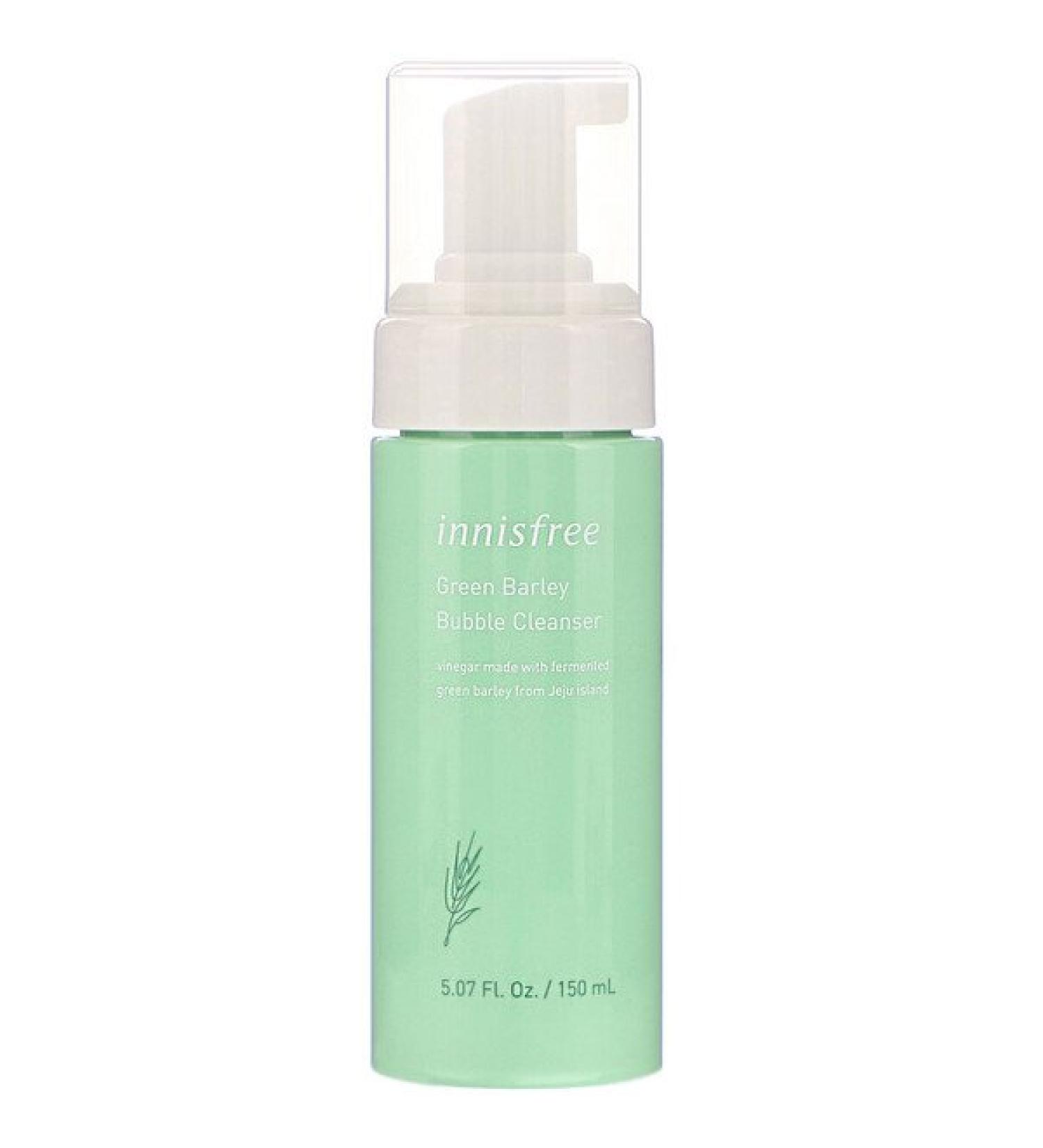 Innisfree Green Barley Bubble Cleanser 5.07 fl oz (150 ml)