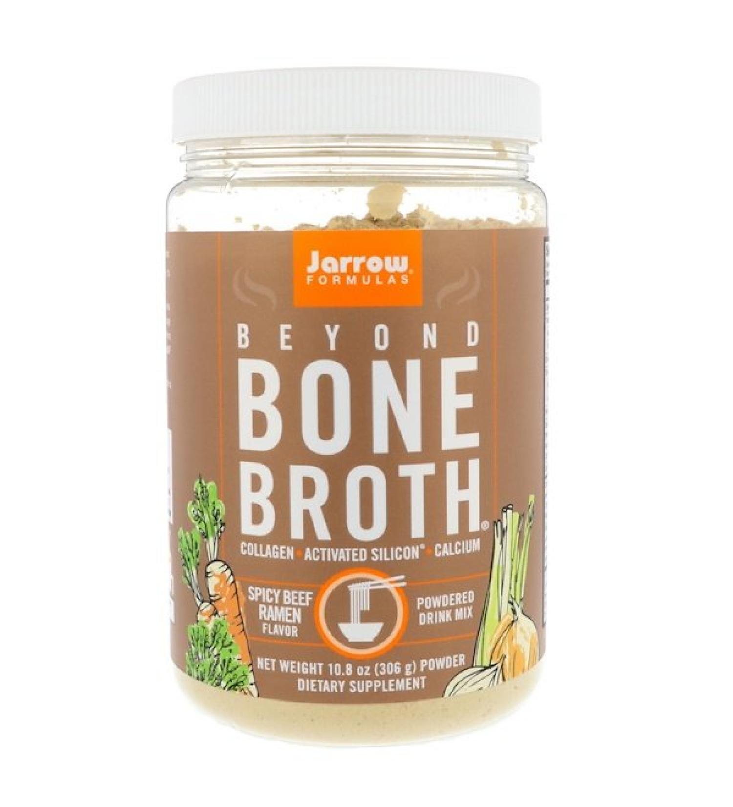 Jarrow Formulas Beyond Bone Broth Spicy Beef Ramen Flavor 10.8 oz (306 g)