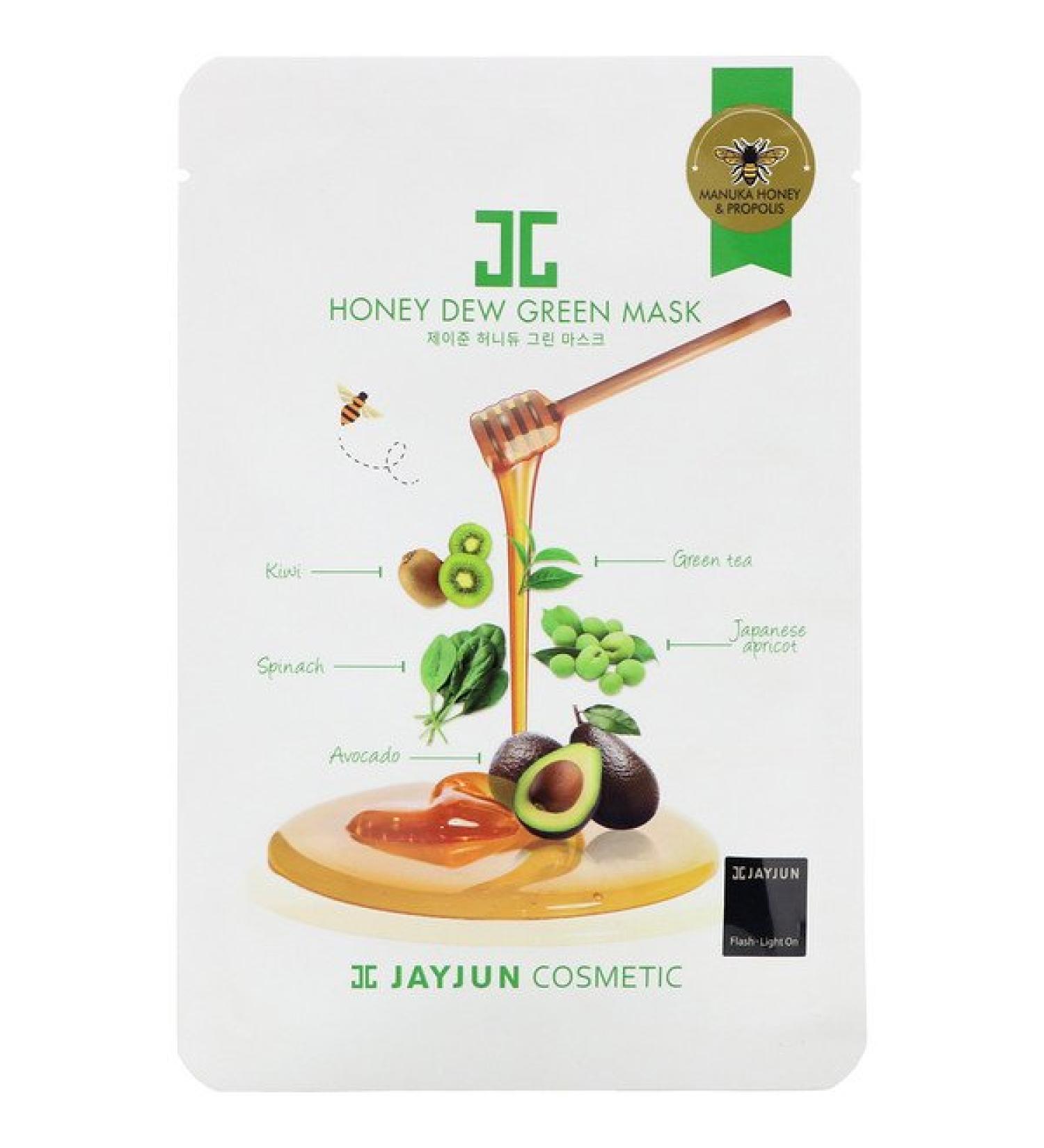 Jayjun Cosmetic Honey Dew Green Beauty Mask 1 Sheet 25 ml