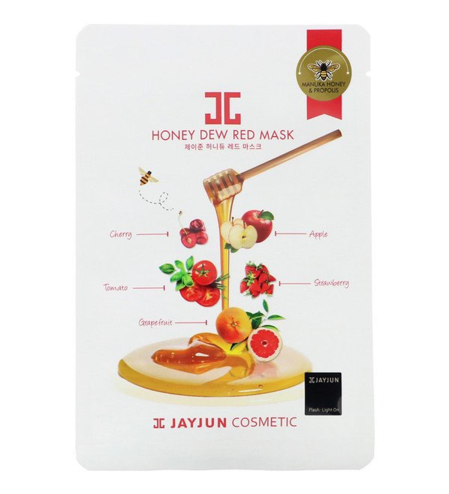 Jayjun Cosmetic Honey Dew Red Beauty Mask 1 Sheet 25 ml