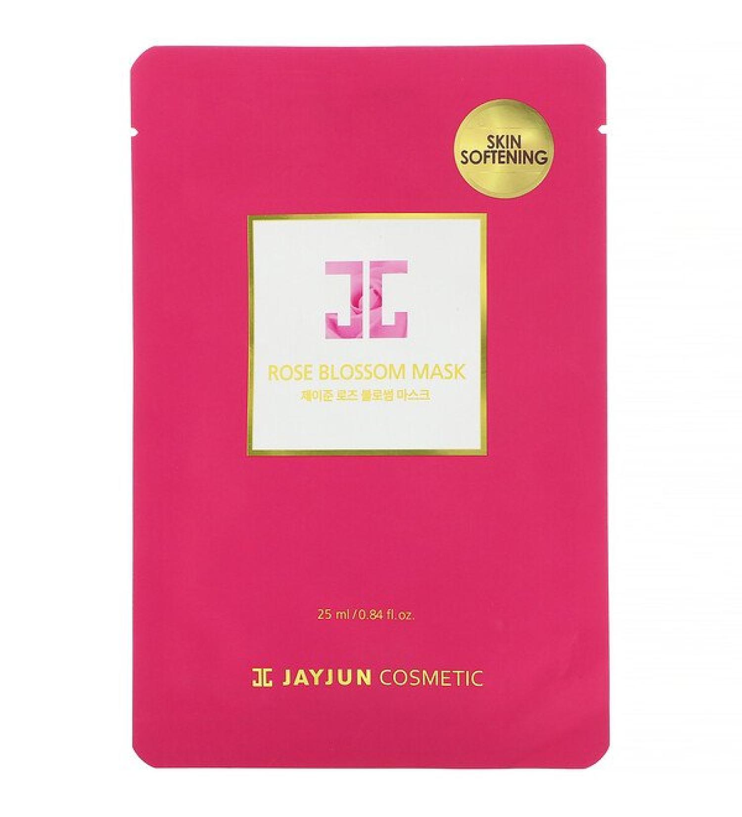 Jayjun Cosmetic Rose Blossom Beauty Mask 1 Sheet 0.84 fl oz (25 ml)
