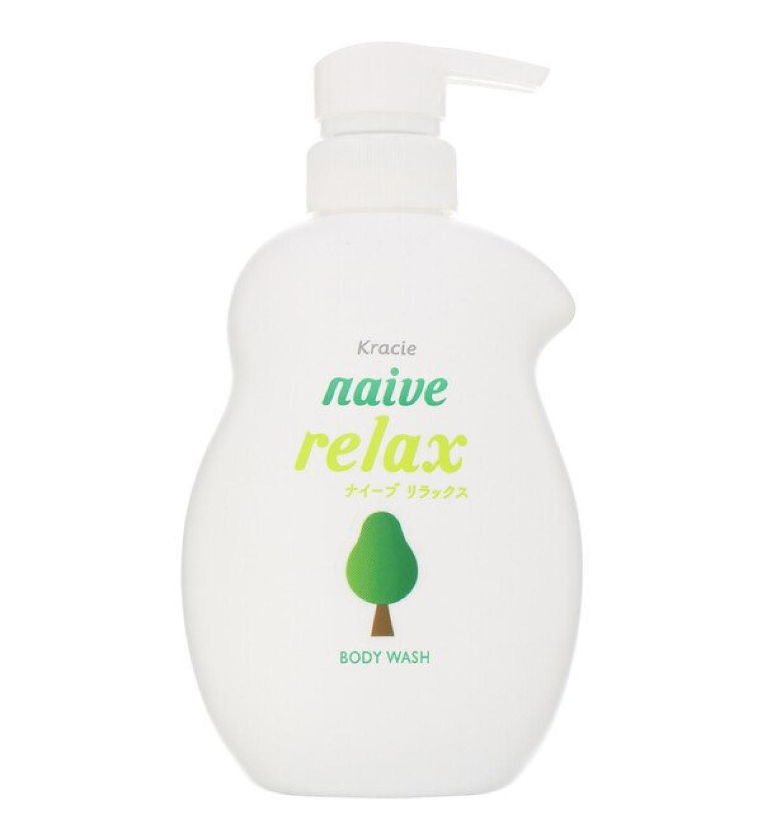 Kracie Naive Body Wash Relax 17.9 fl oz (530 ml)