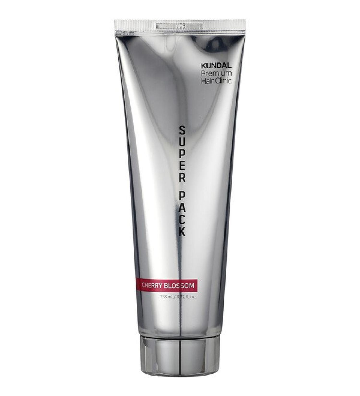 Kundal Premium Hair Clinic Super Pack Cherry Blossom 8.72 fl oz (258 ml)