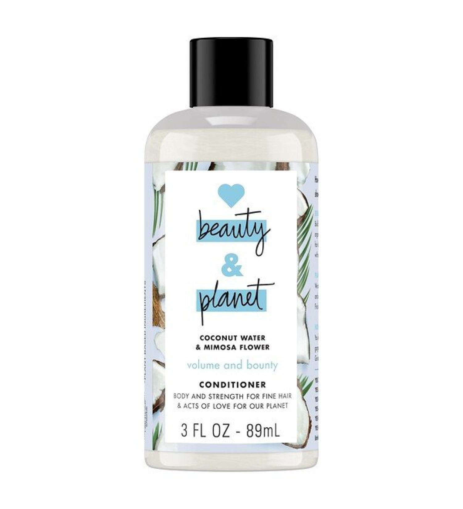Love Beauty and Planet Volume and Bounty Conditioner Coconut Water & Mimosa Flower 3 fl oz (89 ml)