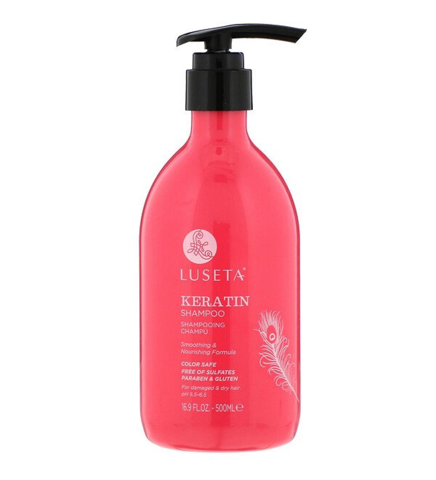 Luseta Beauty Keratin Shampoo 16.9 fl oz (500 ml)