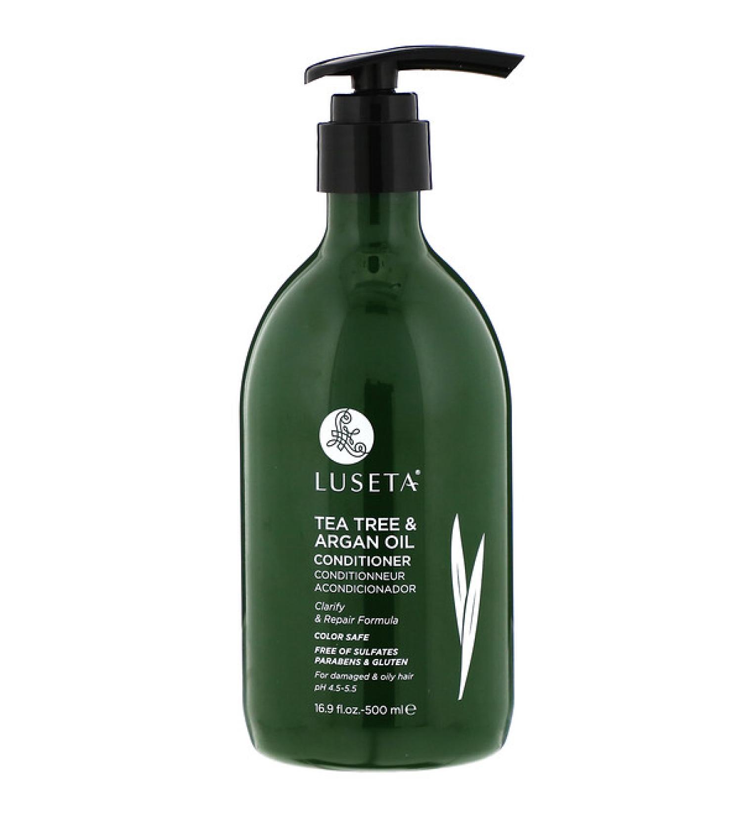 Luseta Beauty Tea Tree & Argan Oil Conditioner 16.9 fl oz (500 ml)