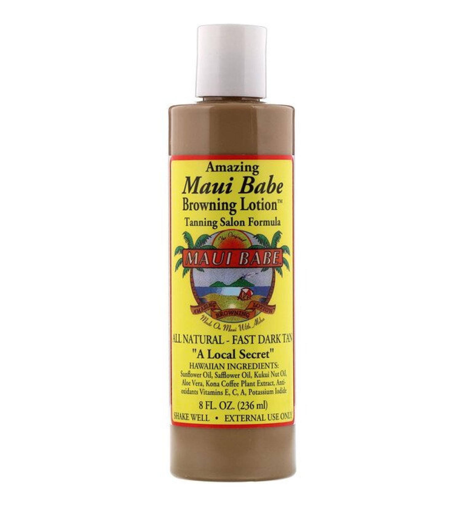 Maui Babe Amazing Browning Lotion Tanning Salon Formula 8 fl oz (236 ml)