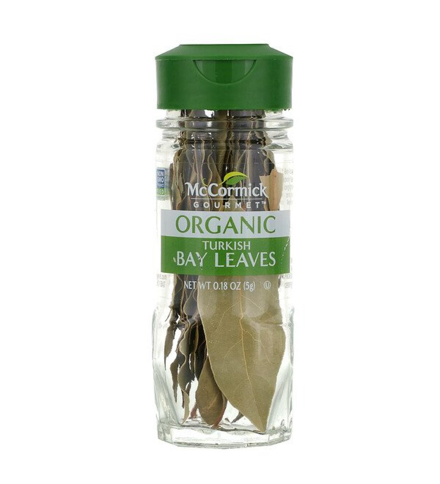 McCormick Gourmet Organic Turkish Bay Leaves  0.18 oz (5 g)