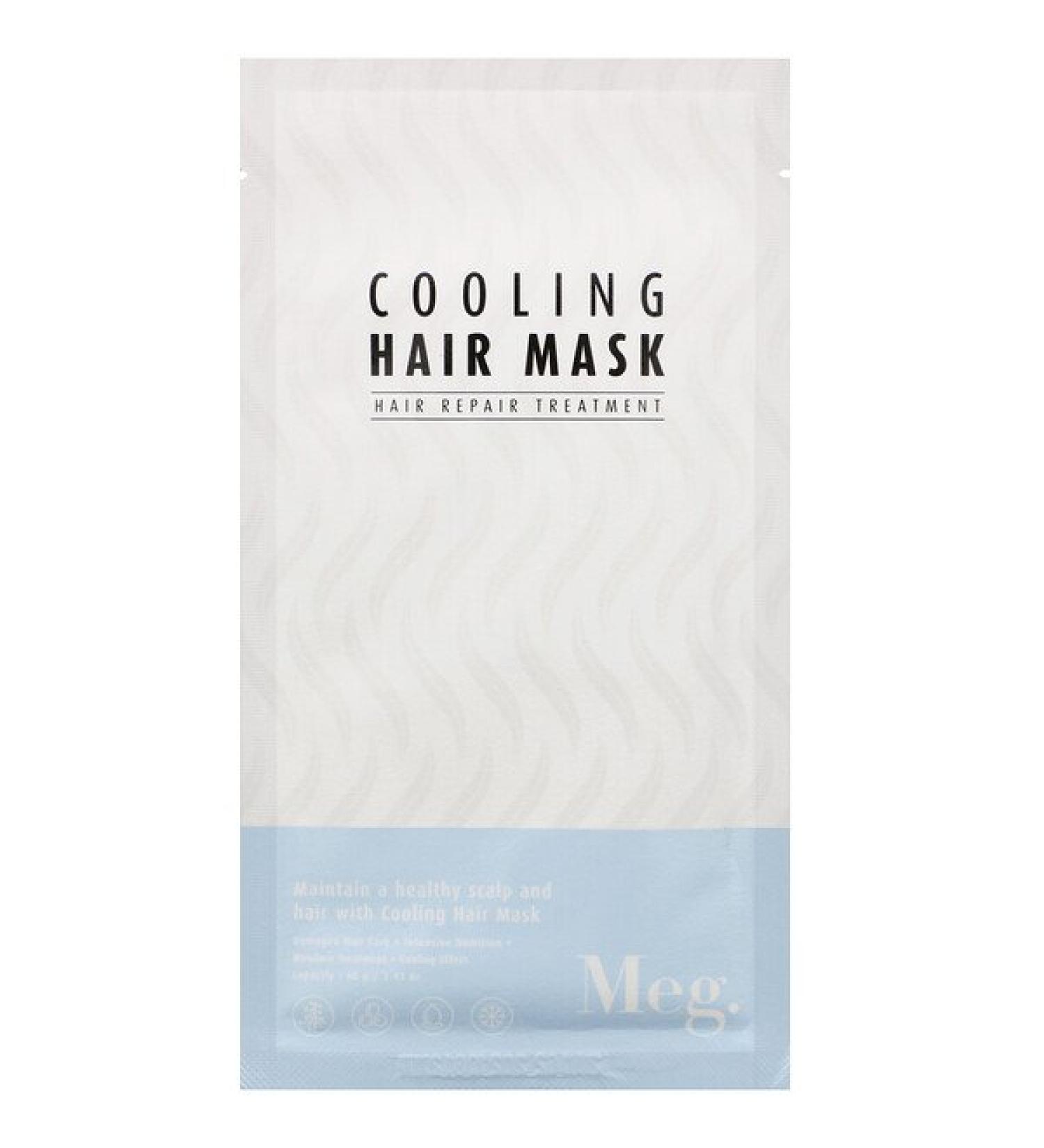 Meg Cosmetics Cooling Hair Beauty Mask 1 Sheet 1.41 oz (40 g)