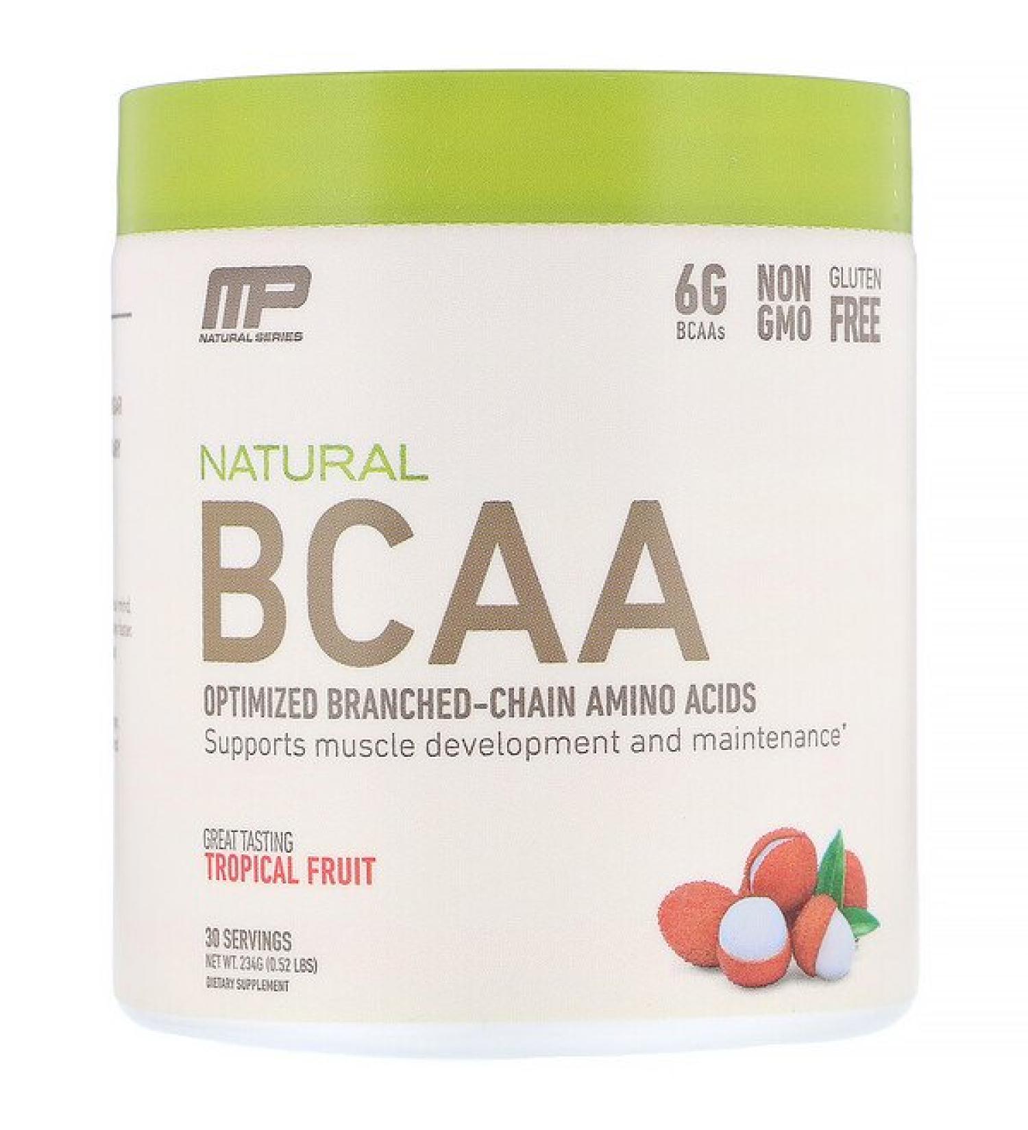 MusclePharm Natural BCAA Tropical Fruit 0.52 lbs (234 g)