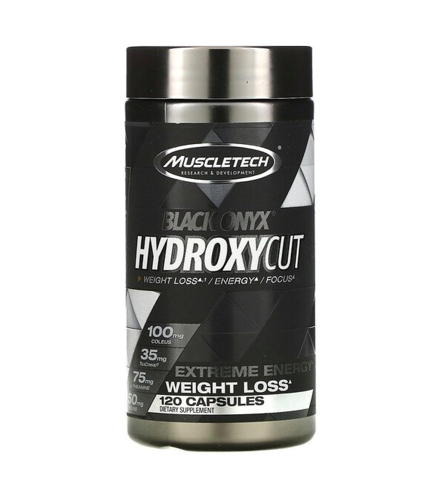 Muscletech Hydroxycut Black Onyx - 120 Capsules