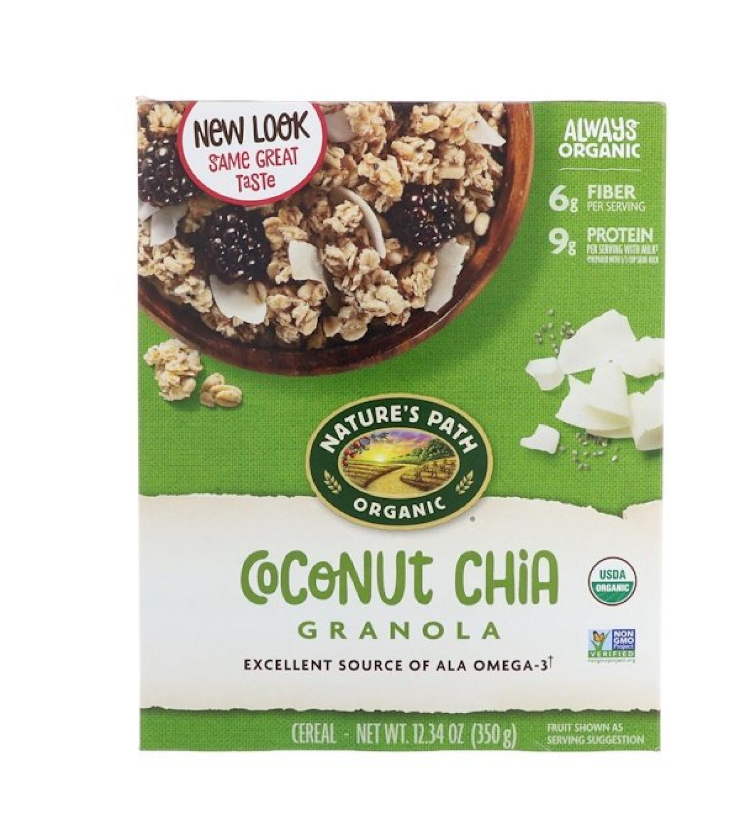 Nature's Path Organic Coconut Chia Granola 12.34 oz (350 g)