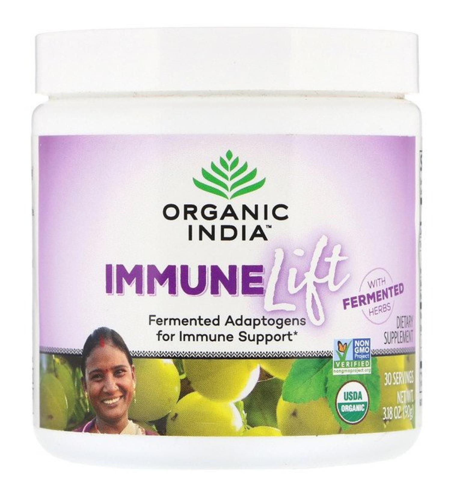 Organic India Immune Lift Fermented Adaptogens 3.18 oz (90 g)