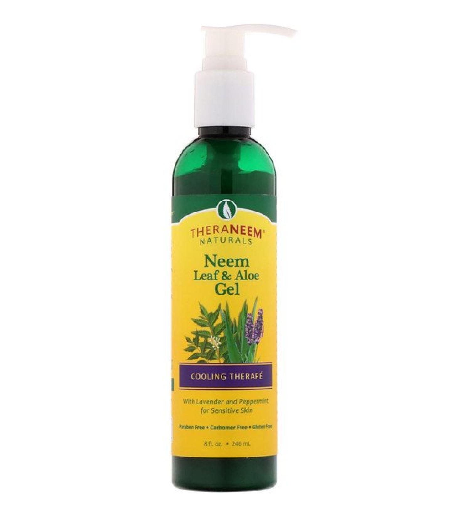 Organix South TheraNeem Naturals Neem Leaf & Aloe Gel Cooling Therape 8 fl oz (240 ml)