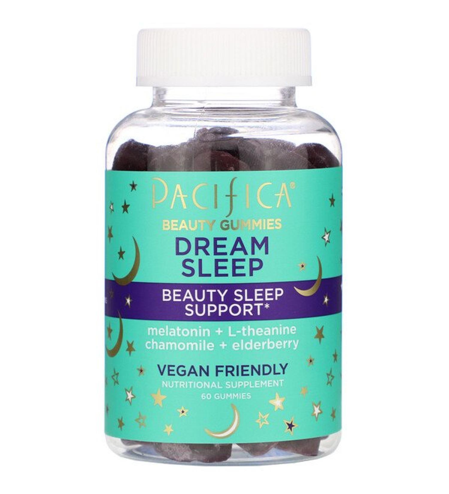 Pacifica Beauty Gummies Dream Sleep Beauty Sleep Support  60 Gummies