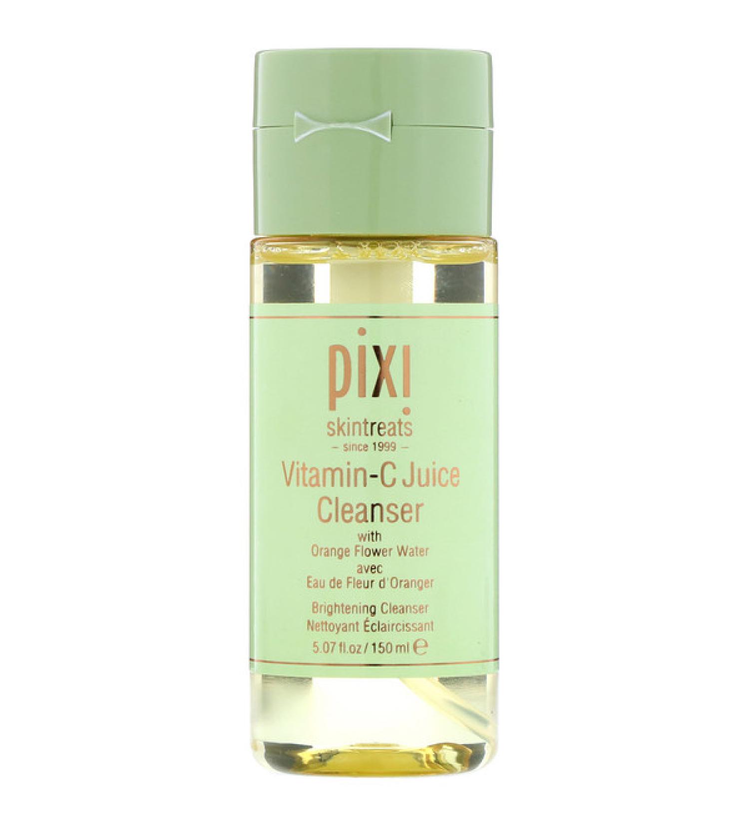 Pixi Beauty Skintreats Vitamin-C Juice Cleanser Brightening Cleanser 5.07 fl oz (150 ml)