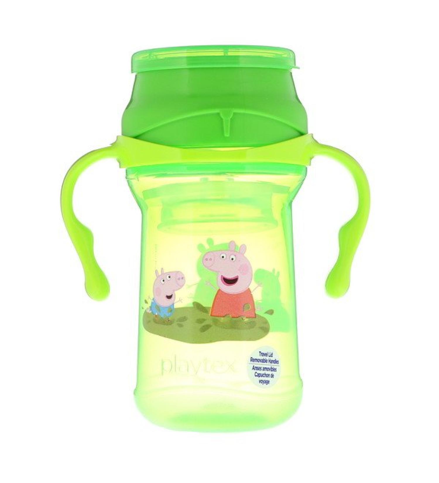Playtex Baby 360° Cup Spoutless Peppa Pig 9+ Months 10 oz (296 ml)