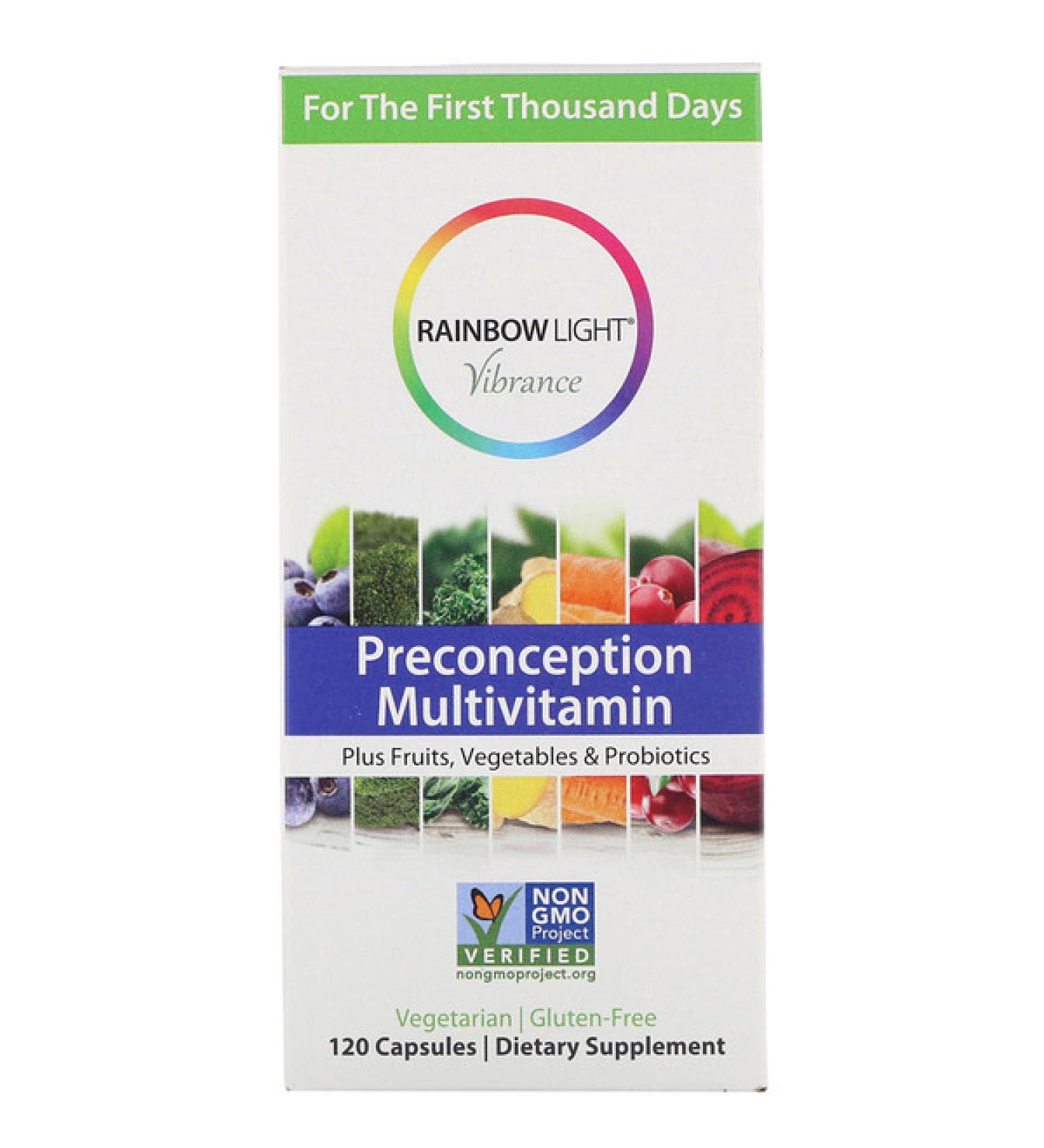 Rainbow Light Vibrance Preconception Multivitamin 120 Capsules