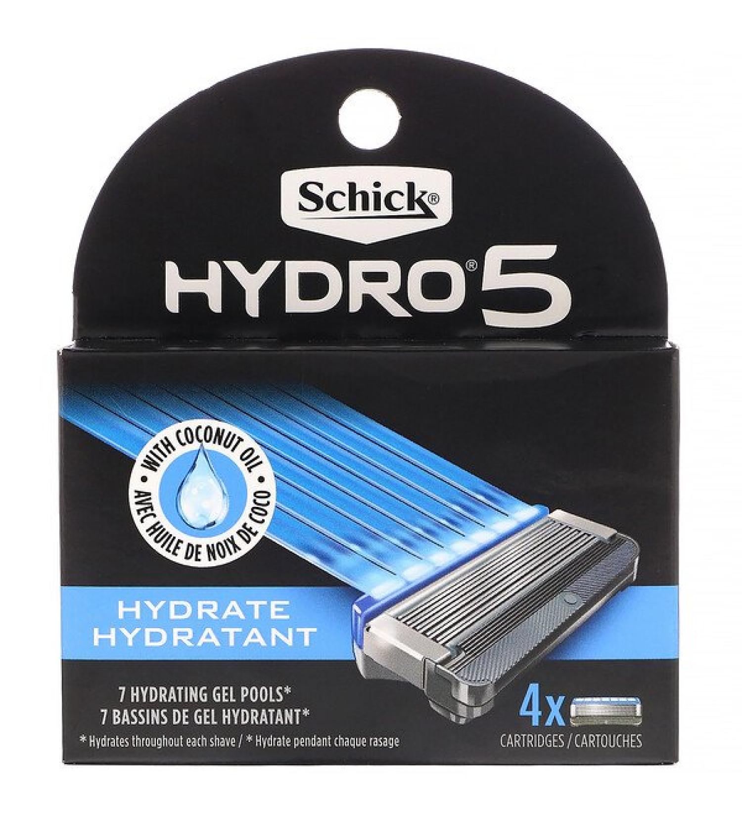 Schick Hydro Sense Hydrate  4 Cartridges