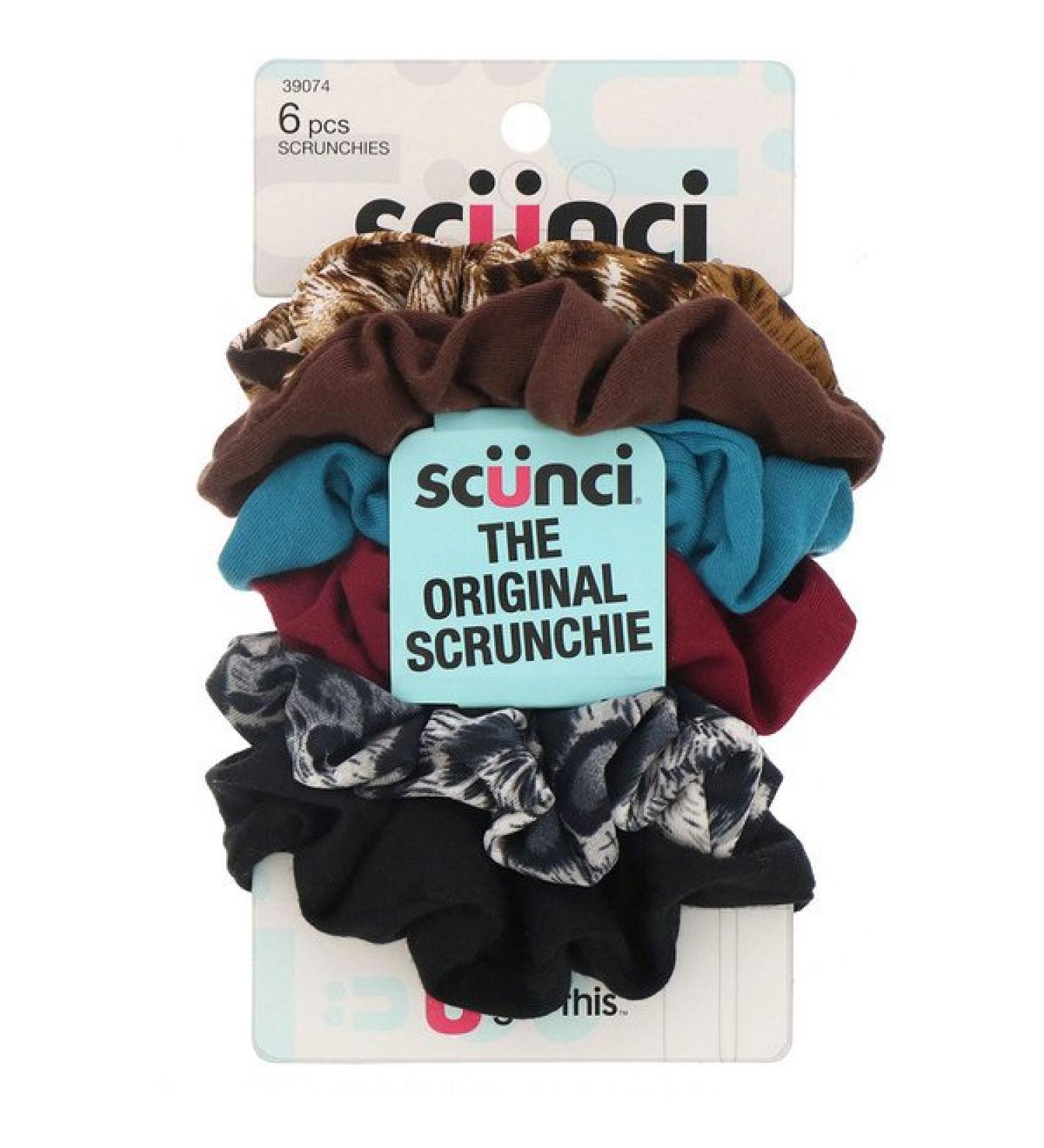 Scunci The Original Scrunchie 6 Pieces