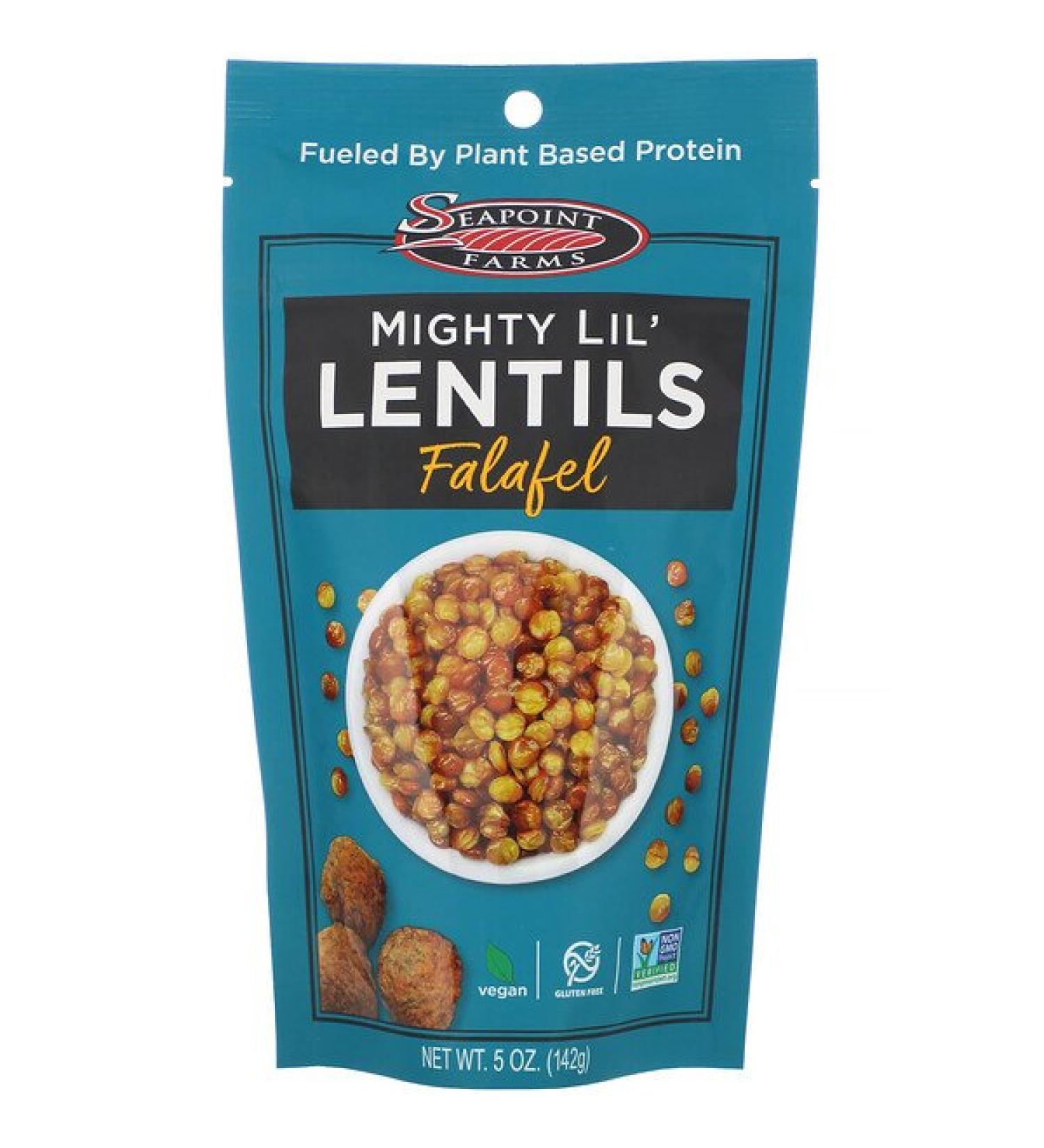 Seapoint Farms Mighty Lil' Lentils Falafel 5 oz (142 g)