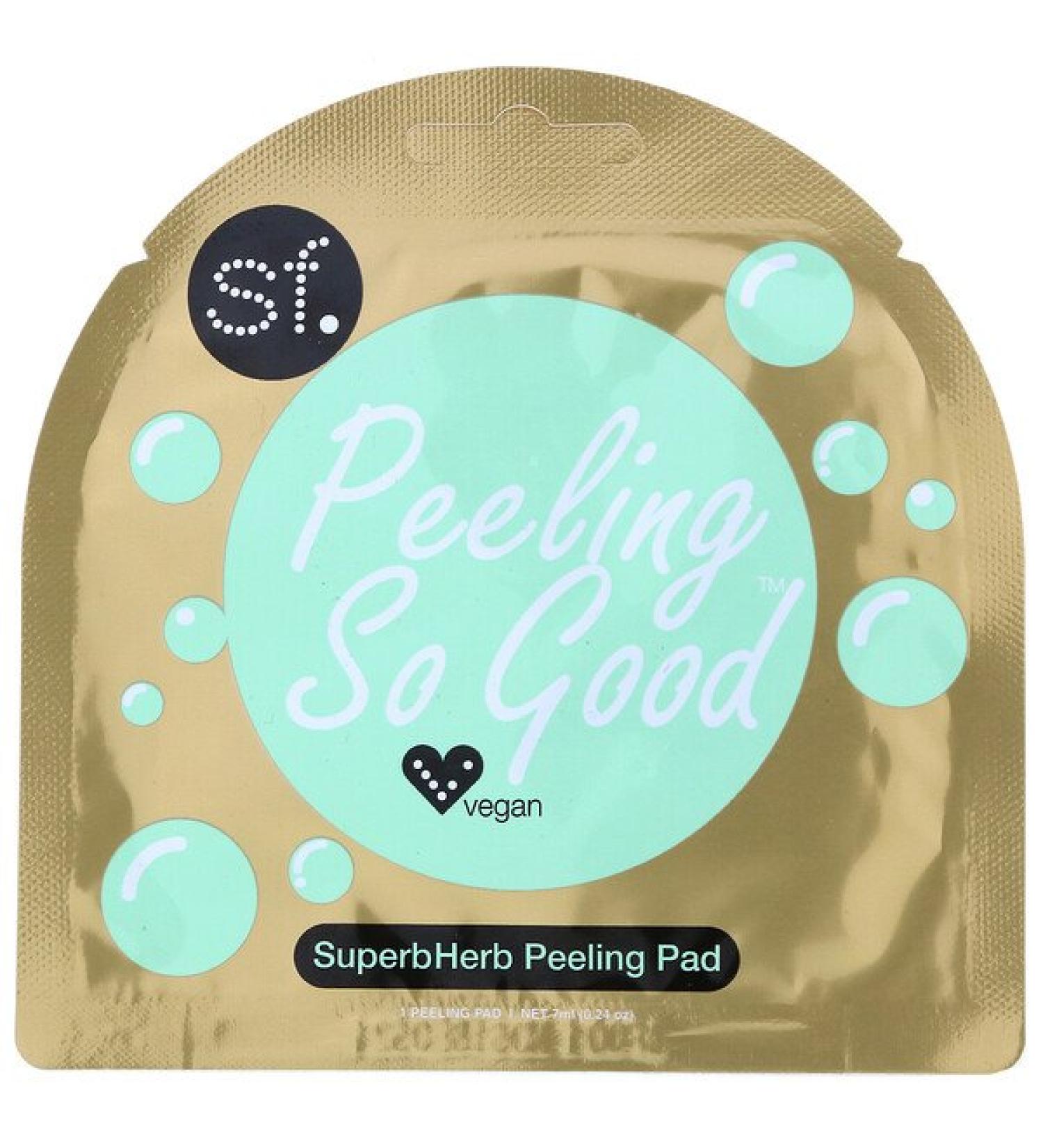 SFGlow Peeling So Good SuperbHerb Peeling Pad 1 Pad 7 ml (0.24 oz)