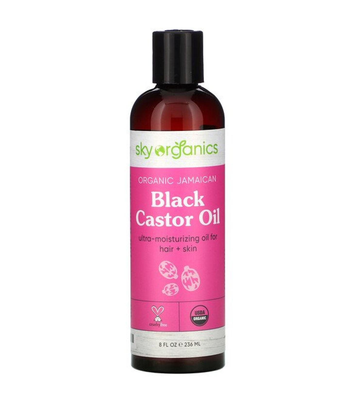 Sky Organics Organic Jamaican Black Castor Oil 8 fl oz (236 ml)