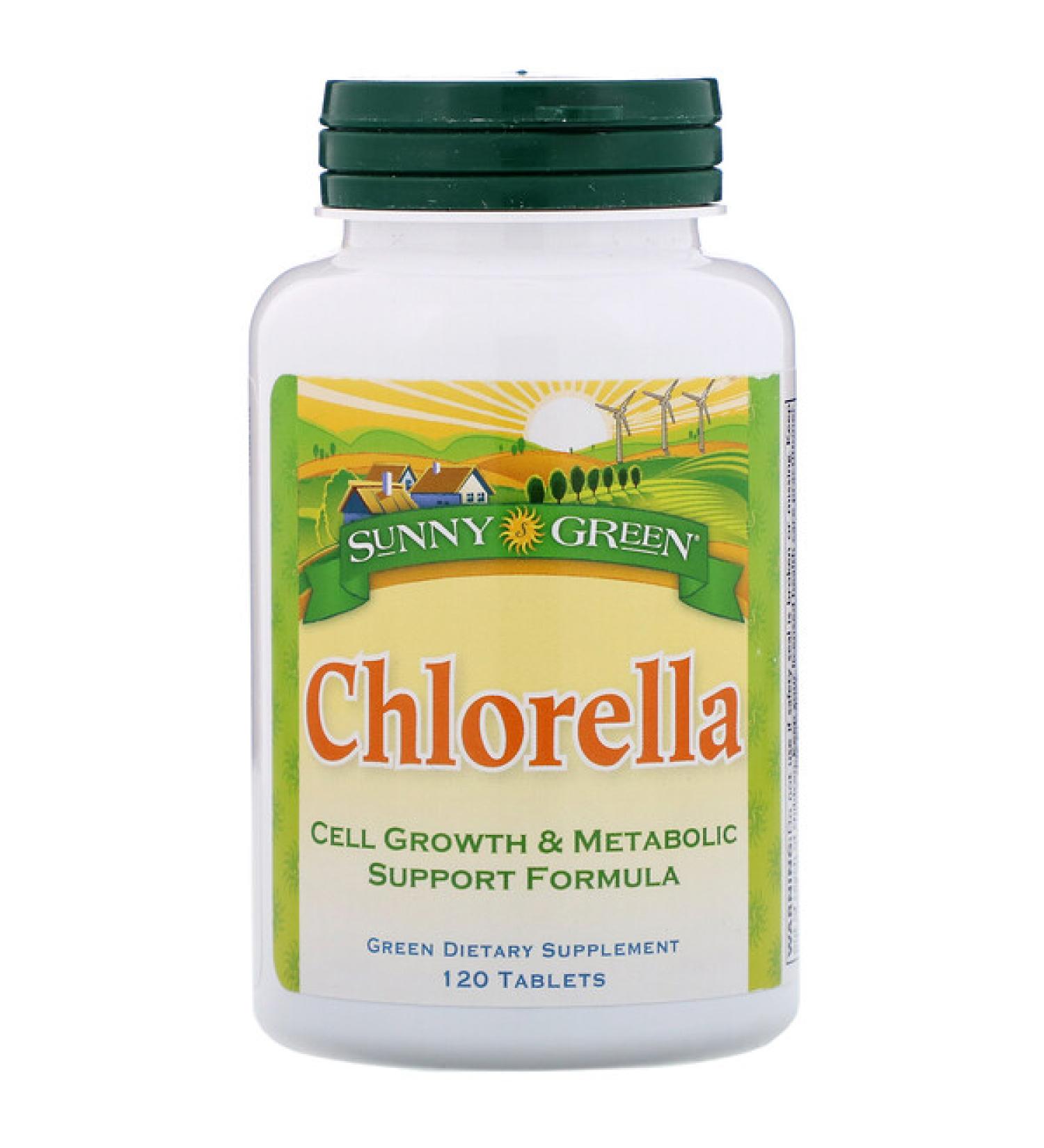 Sunny Green Chlorella 120 Tablets
