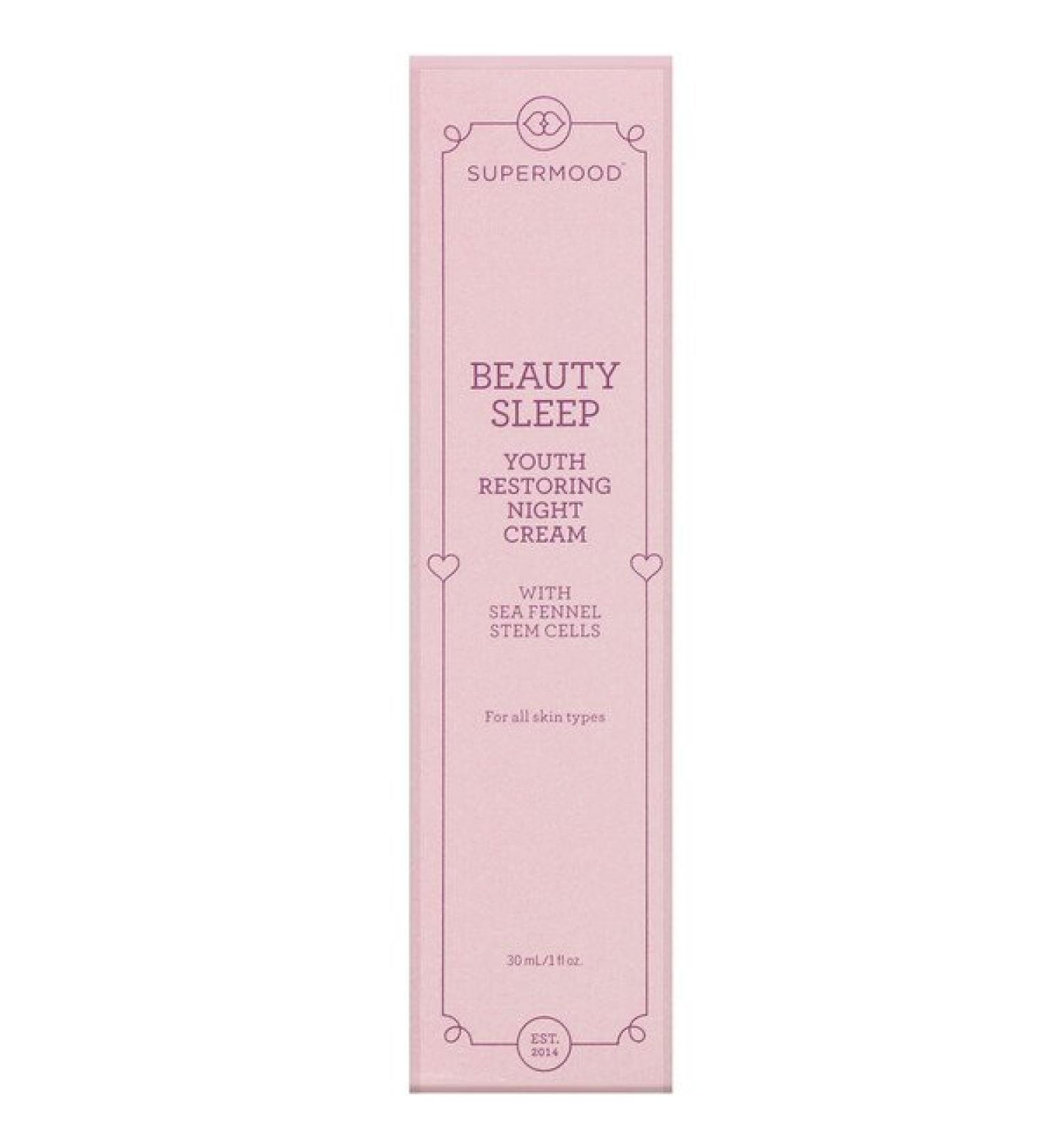 Supermood Beauty Sleep Youth Restoring Night Cream 1 fl oz (30 ml)