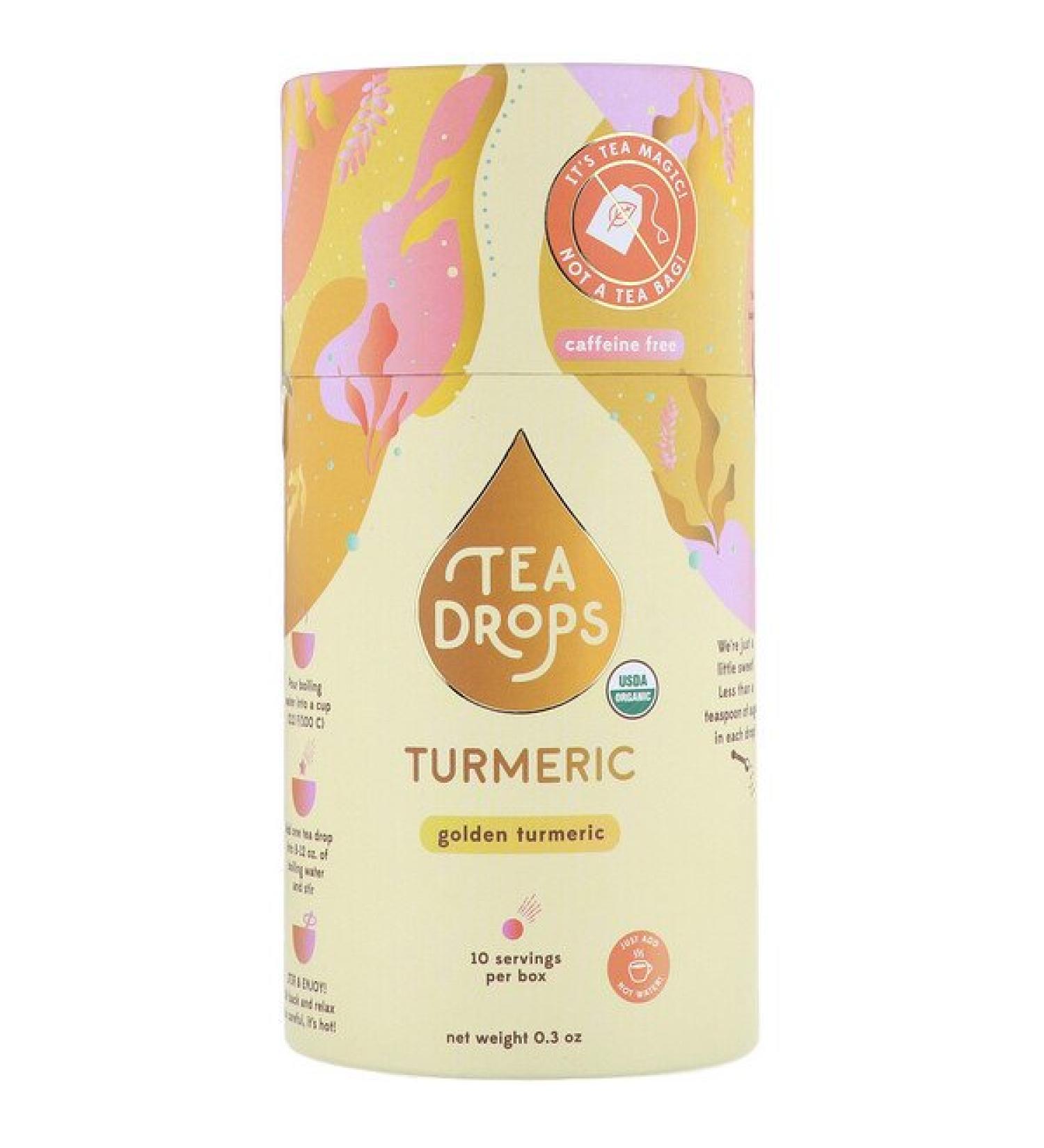 Tea Drops Turmeric Caffeine Free  0.3 oz