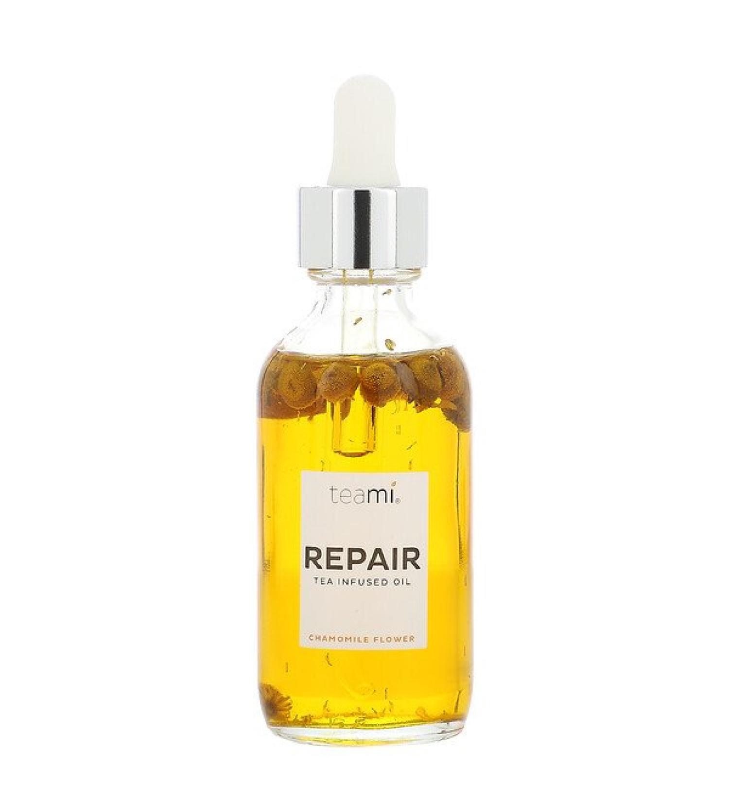Teami Repair Tea Infused Facial Oil Chamomile Flower 2 oz