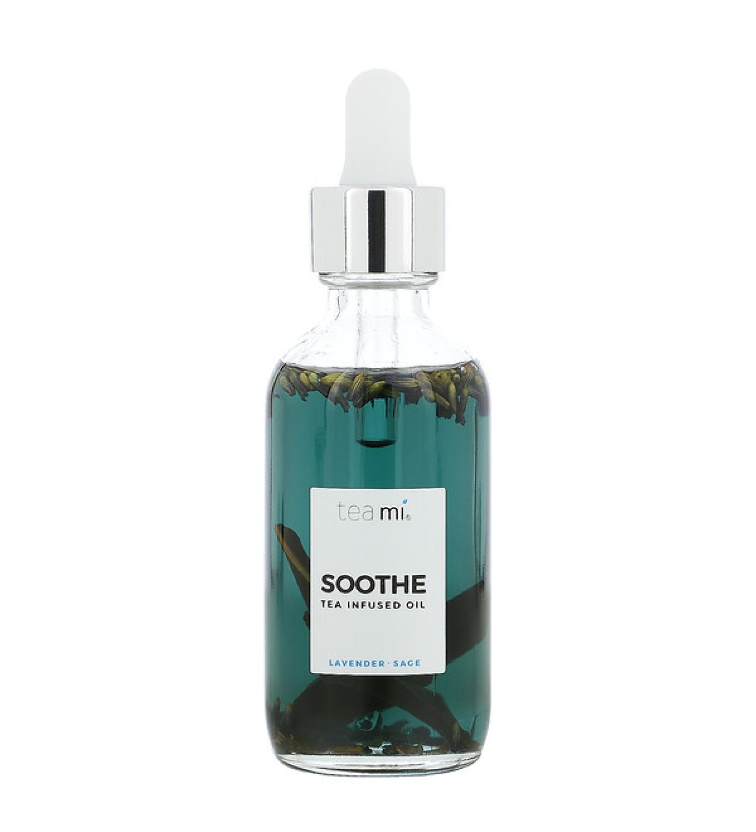 Teami Soothe Tea Infused Oil Lavender Sage 2 oz