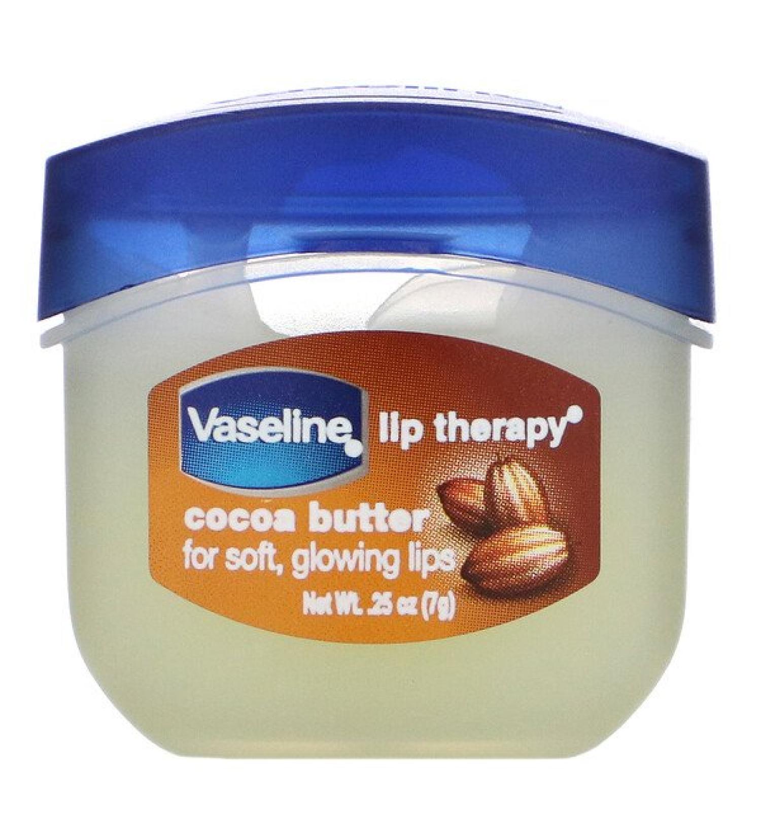 Vaseline Lip Therapy Cocoa Butter 0.25 oz (7 g)