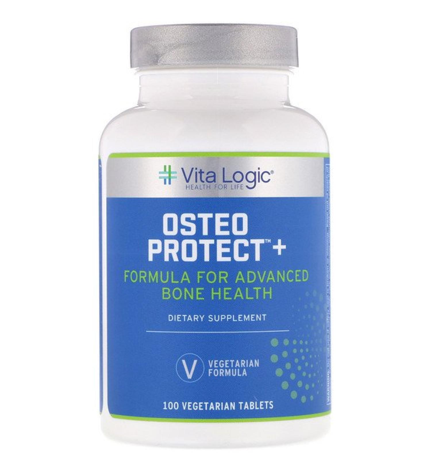 Vita Logic Osteo Protect Plus 100 Vegetarian Tablets