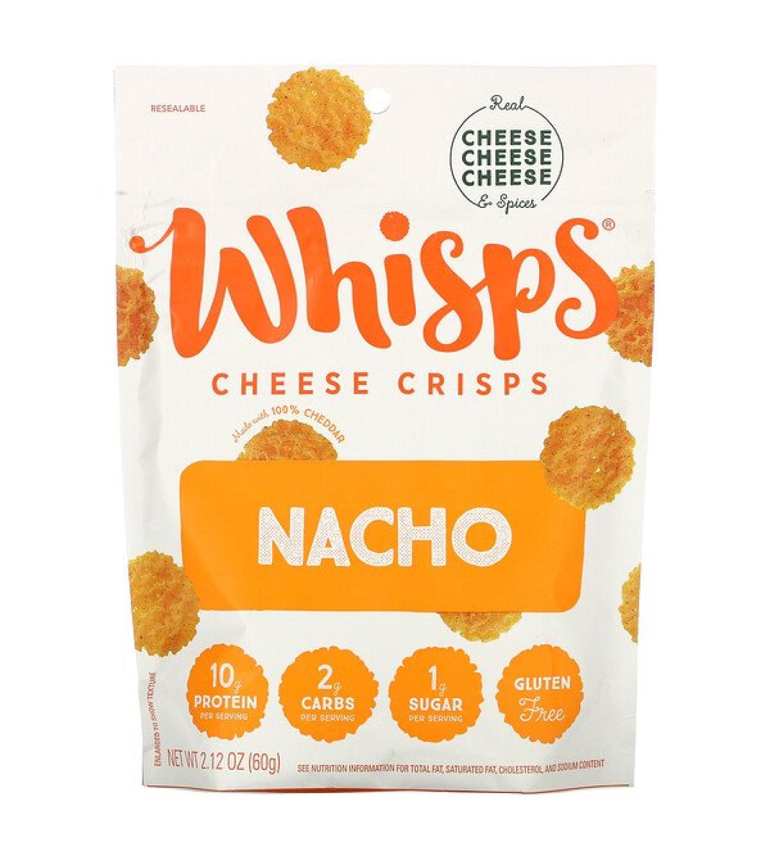 Whisps Nacho Cheese Crisps 2.12 oz (60 g)