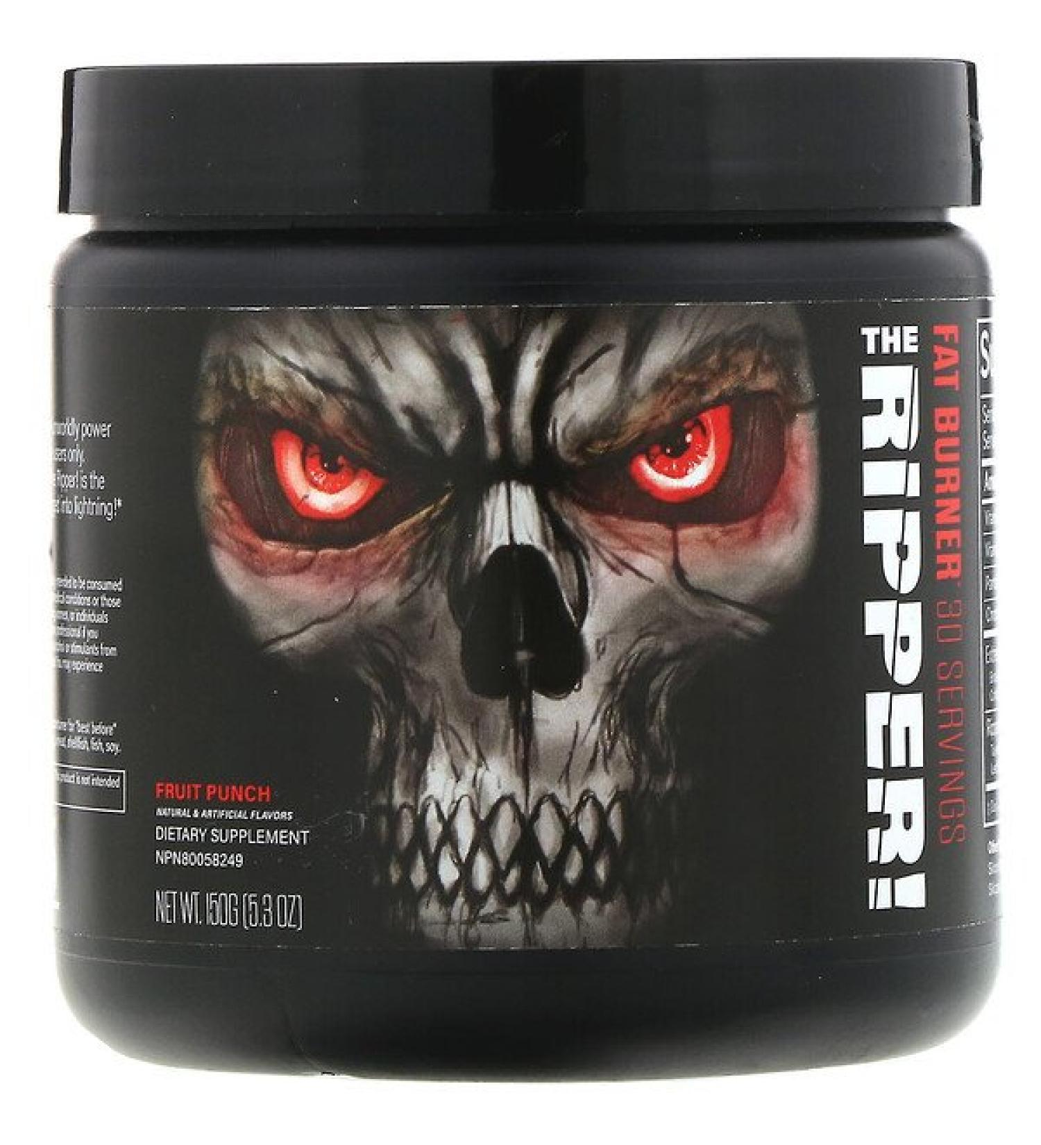 JNX Sports The Ripper Fat Burner Fruit Punch  5.3 oz (150 g)