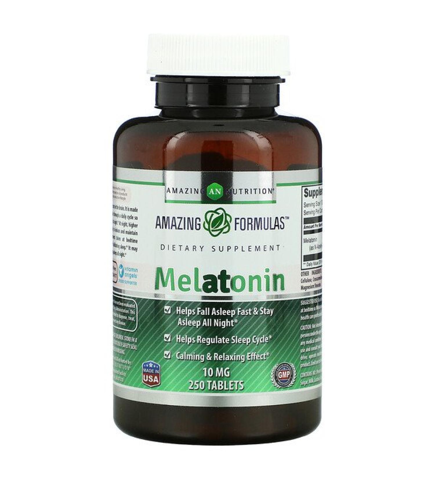 Amazing Nutrition Melatonin 10 mg 250 Tablets