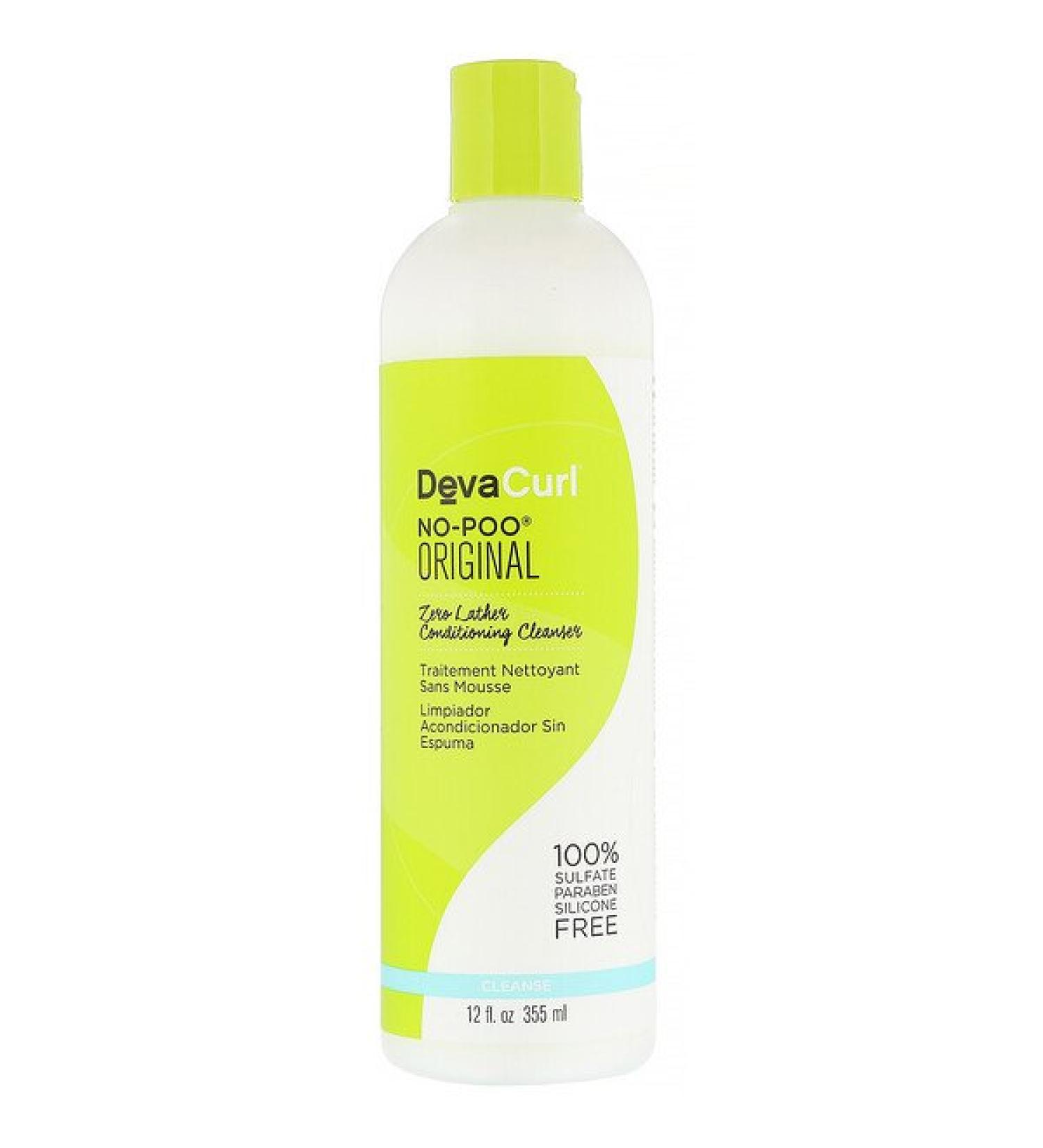 DevaCurl No-Poo Original Zero Lather Conditioning Cleanser 12 fl oz (355 ml)