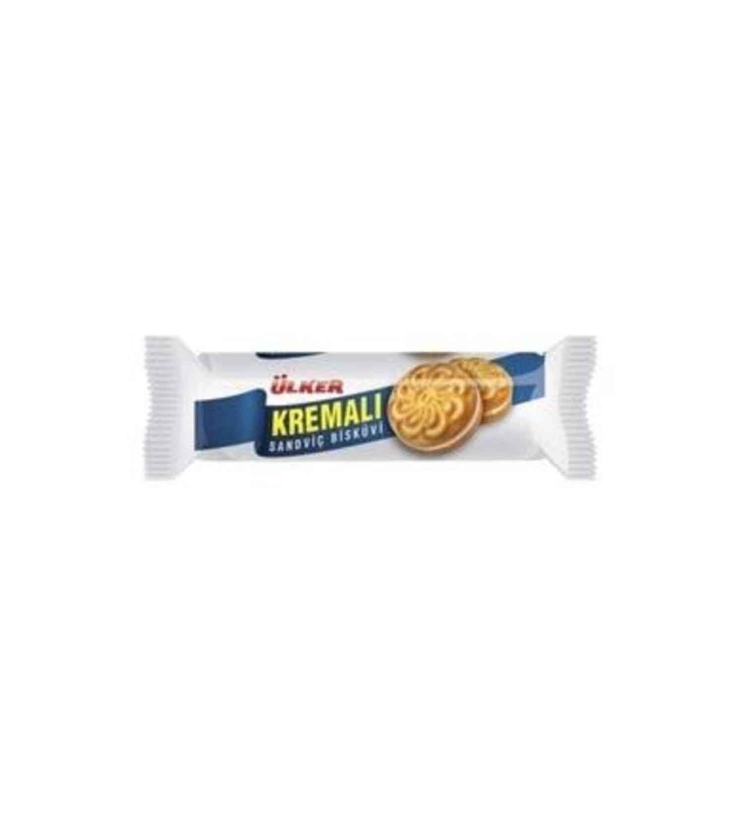 Ulker Cream Sandwich Biscuits 61 Grams * 24 Pieces