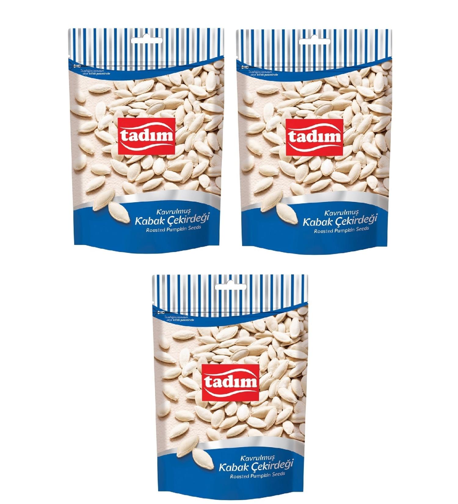 Tad m Unsalted Pumpkin Seeds 80 Gr X 3 Pieces