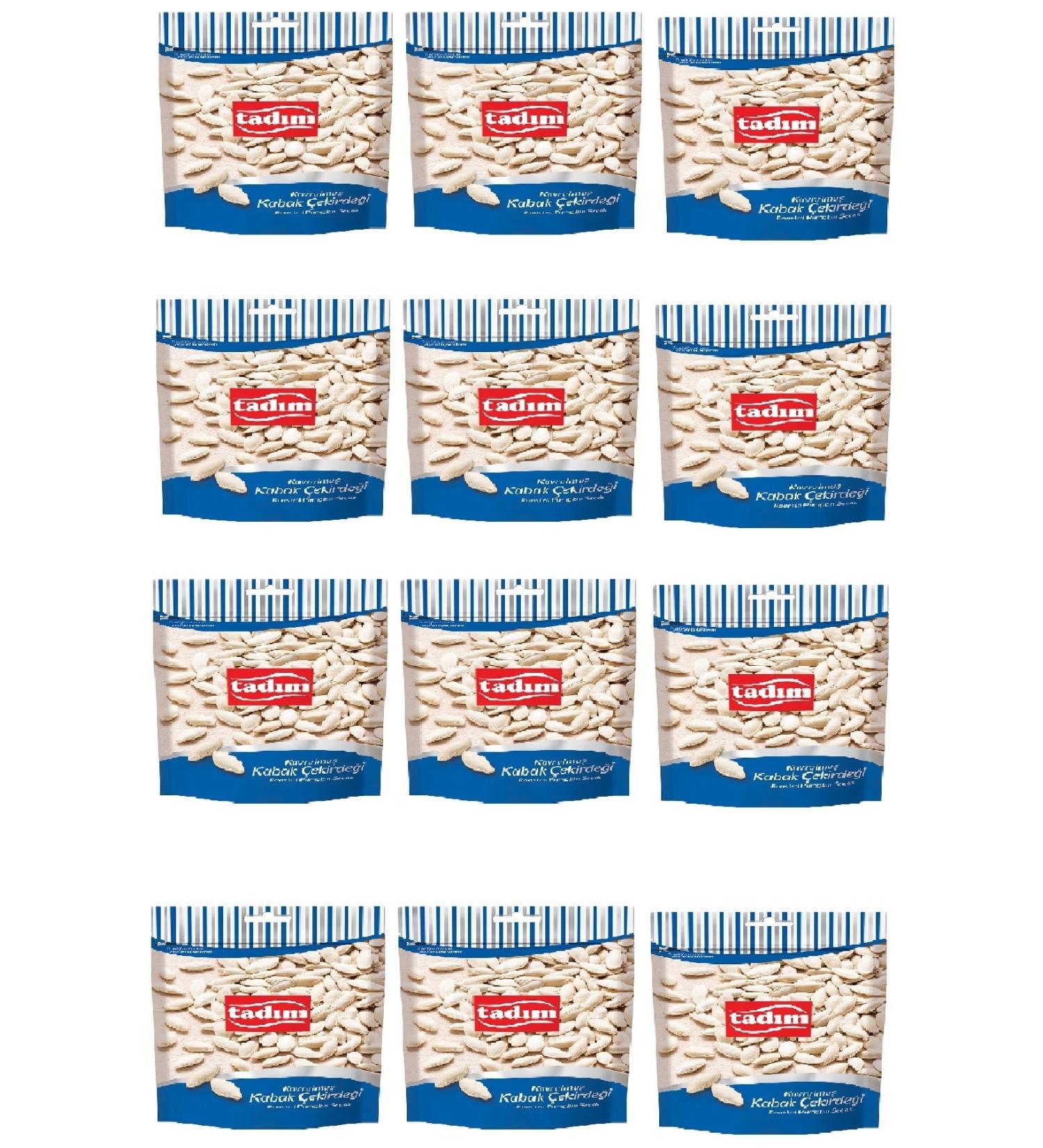Tad m Unsalted Pumpkin Seeds 80 Gr X 12 Pieces