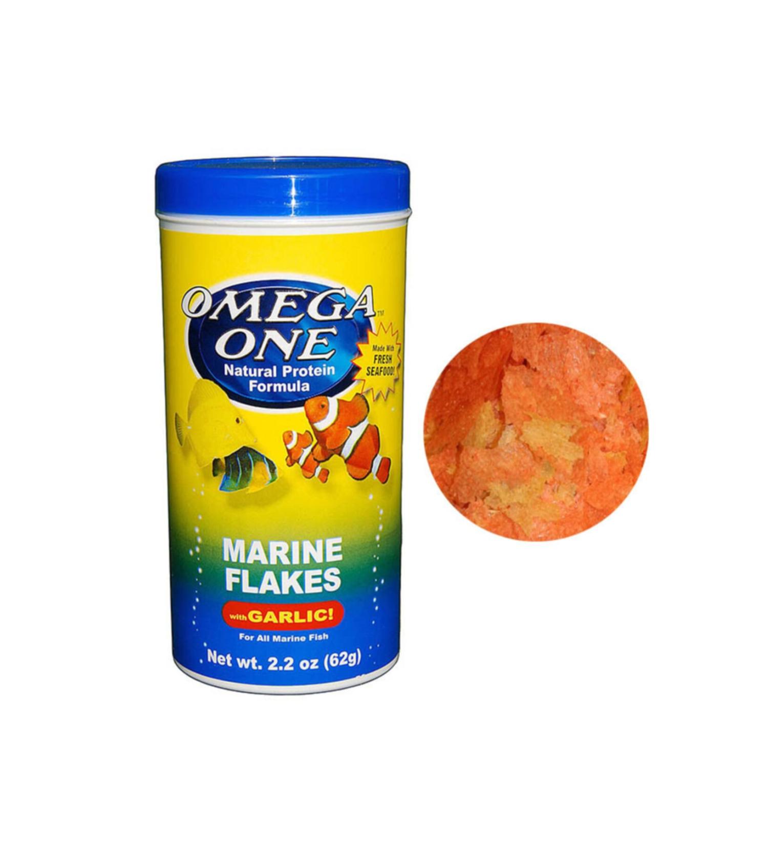 OMEGA ONE Marine Flakes With Garlic 62g