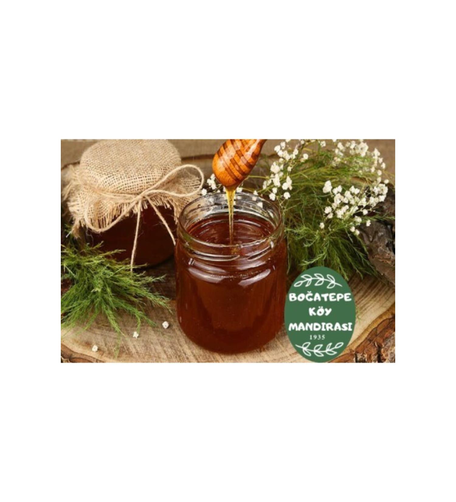 Bo atepe Village Dairy (500 gr) Bo atepe Village Natural Kars Strained Yayla Honey