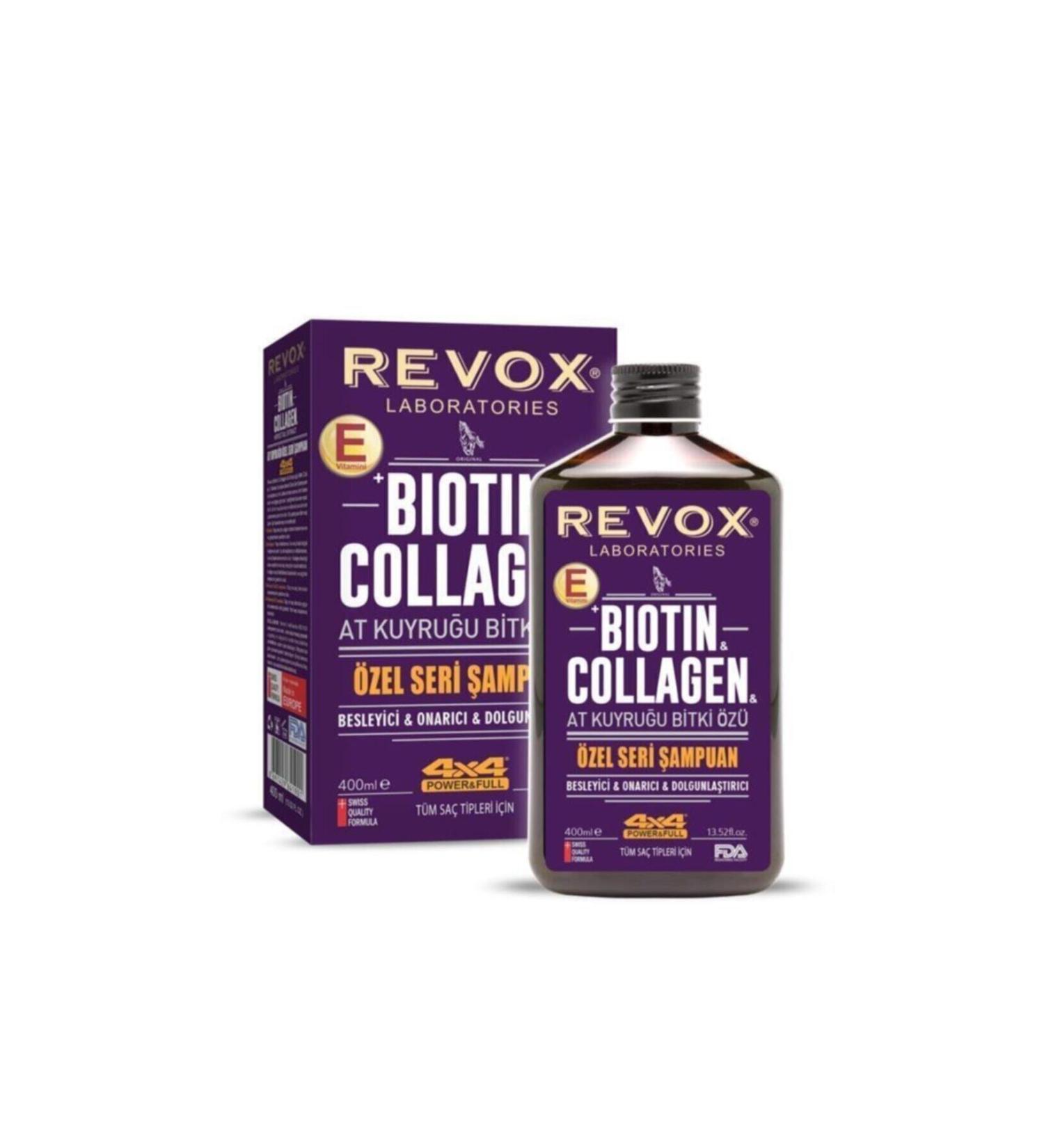 Revox Biotin & Collagen Horsetail Herbal Essence Hair Care Shampoo
